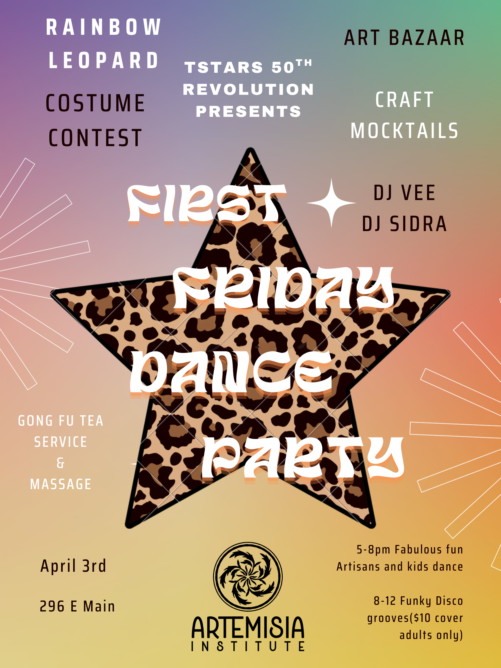 Rainbow Leopard Art Bazaar