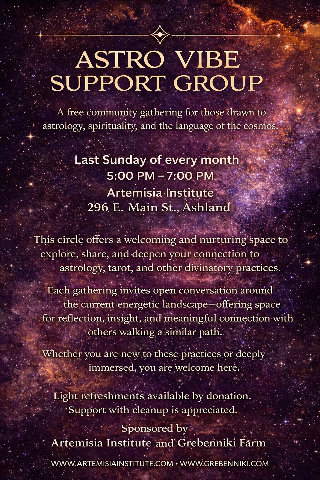 Astro Vibe Support Group
