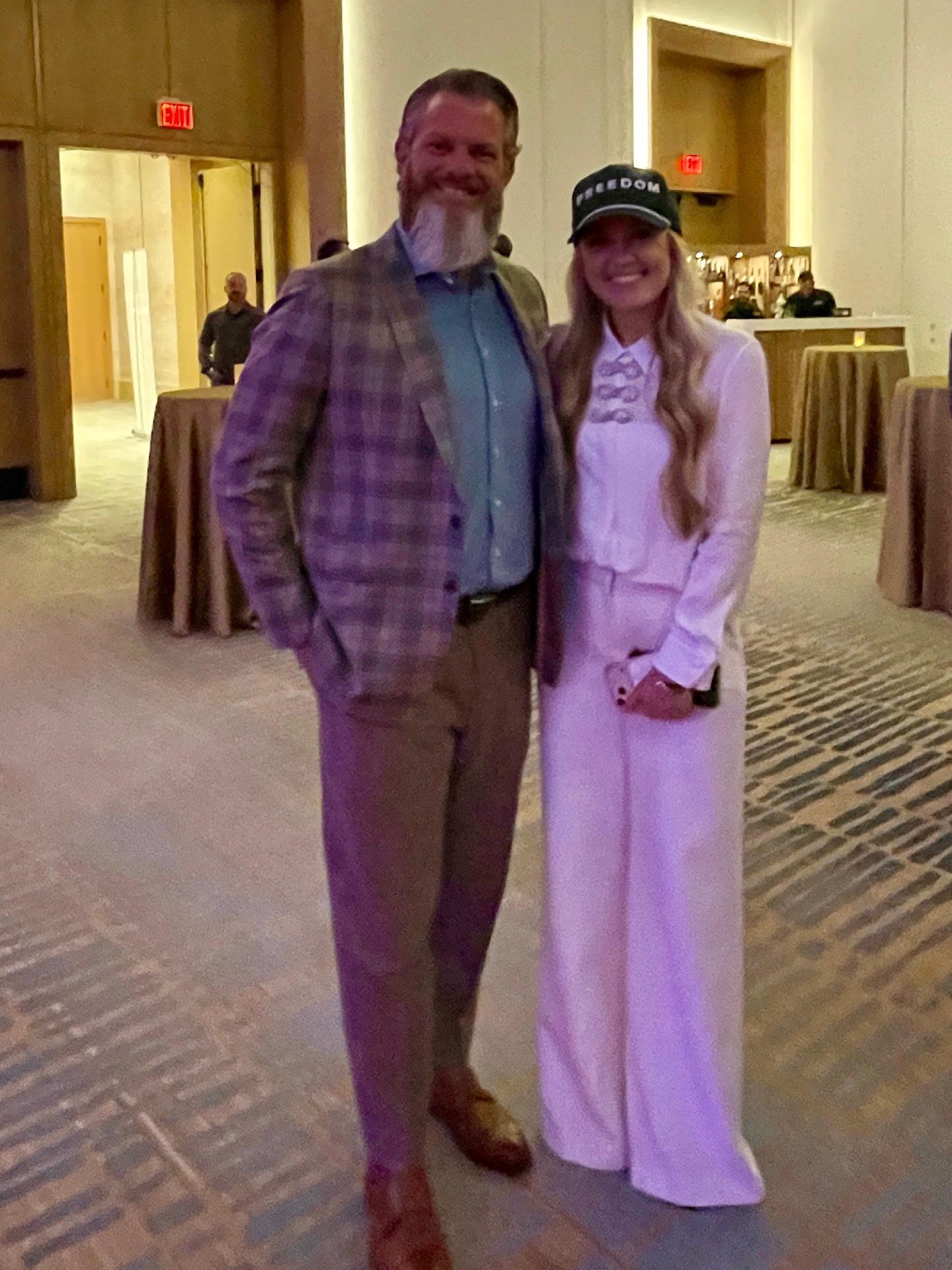 Honored to be invited to a benefit dinner supporting @turningpointusa and the incredible work they&rsquo;re doing here in Nevada.

Great to see some familiar faces and have strong conversations about the future of our state with @mrserikakirk, @tyler