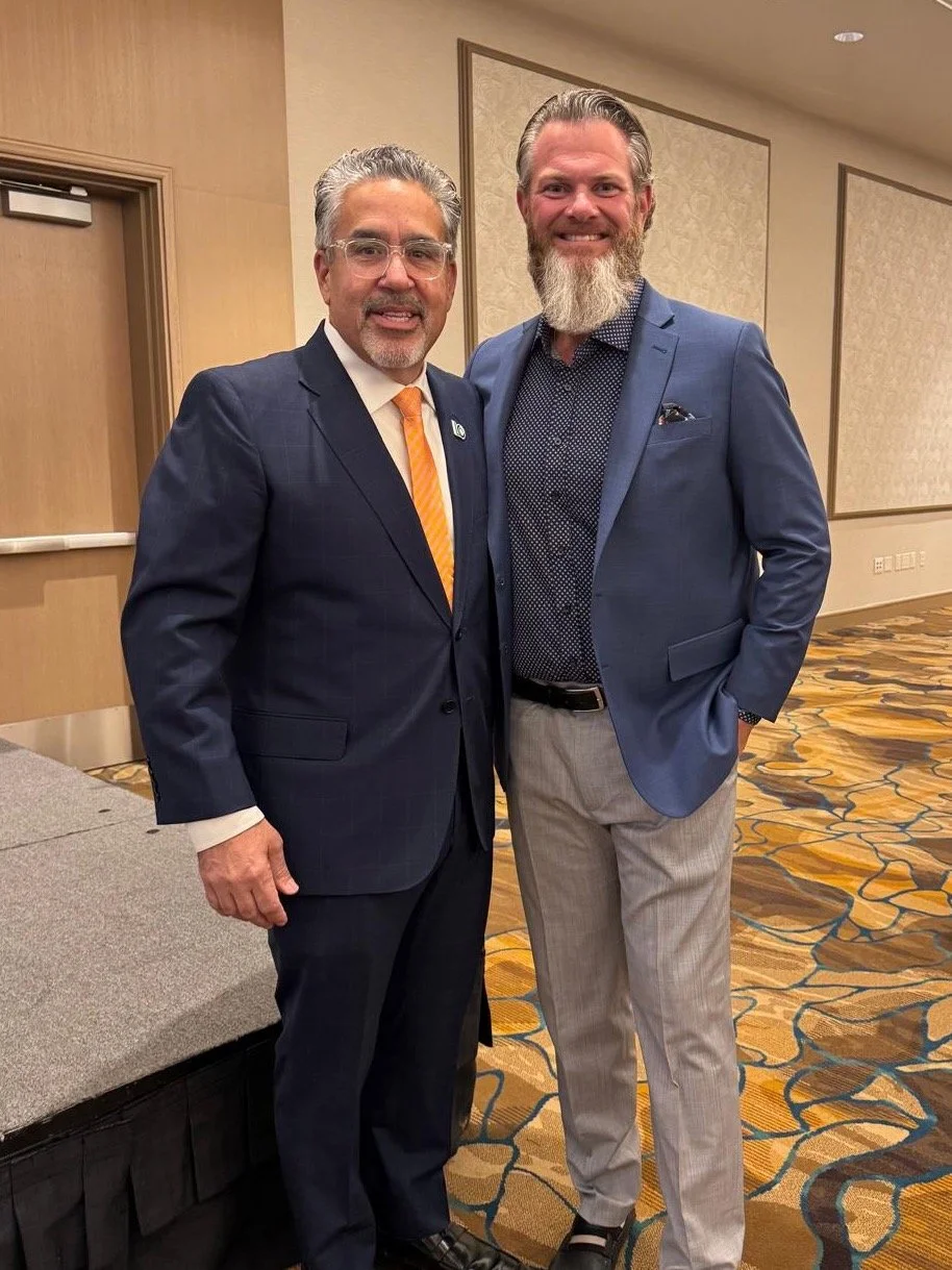 Thank you to @peter.guzman.54 and the @latinchambernv for having me at today&rsquo;s luncheon. It was great to hear from Sheriff Kevin McMahill and connect with so many leaders dedicated to our community. Also a pleasure spending time with Henderson 