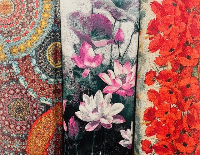 Our lovely hand tailored cashmere shawls from Seattle Silver.