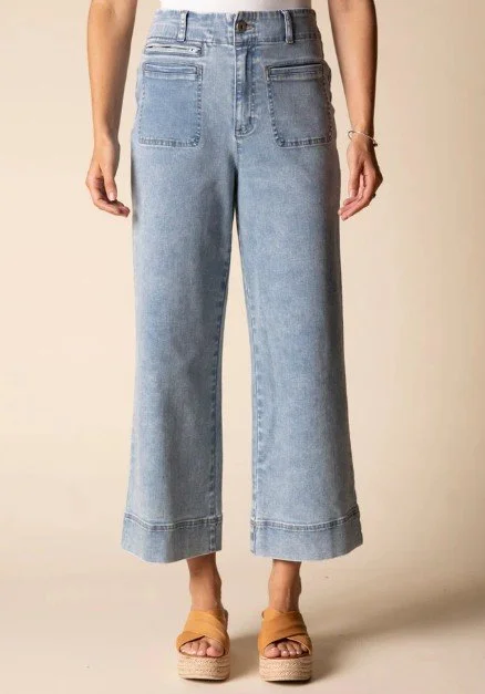 Habitat Refreshed Crop Jean in Light Denim