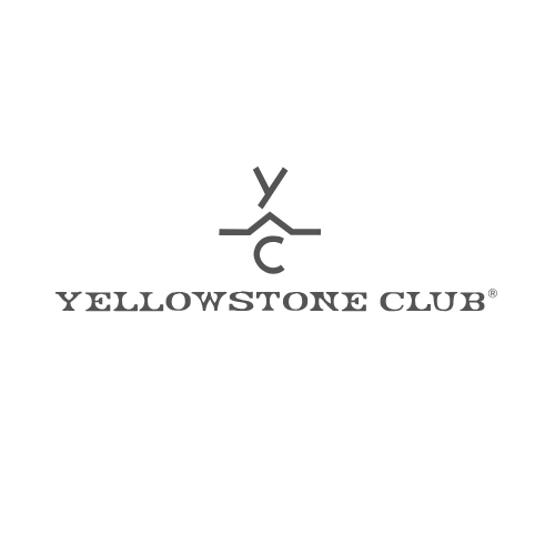 Yellowstone Club logo featuring a stylized 'Y' and 'C' above the text 'Yellowstone Club' in bold font.