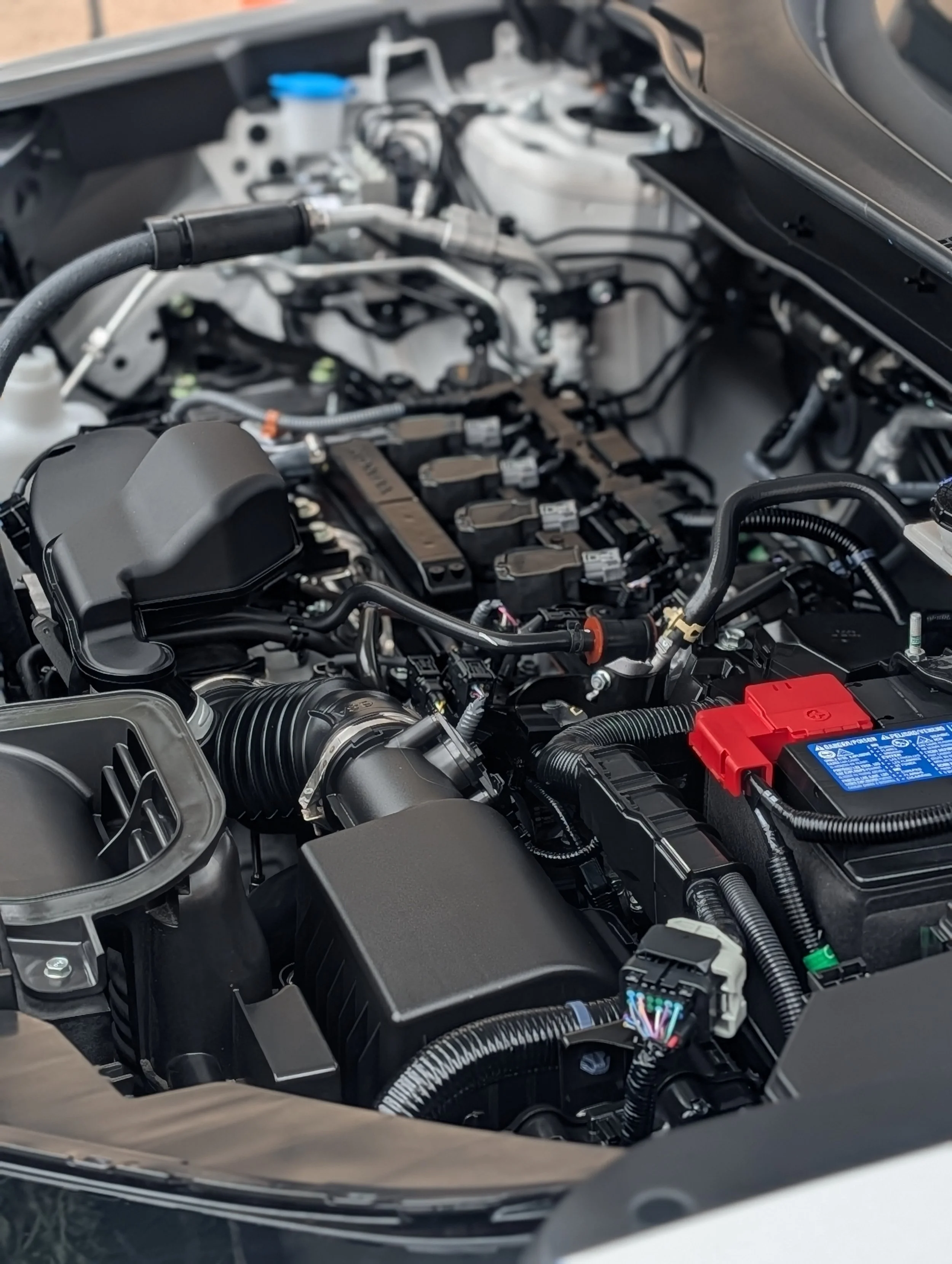 Engine bay cleaning service in Orange County CA - after