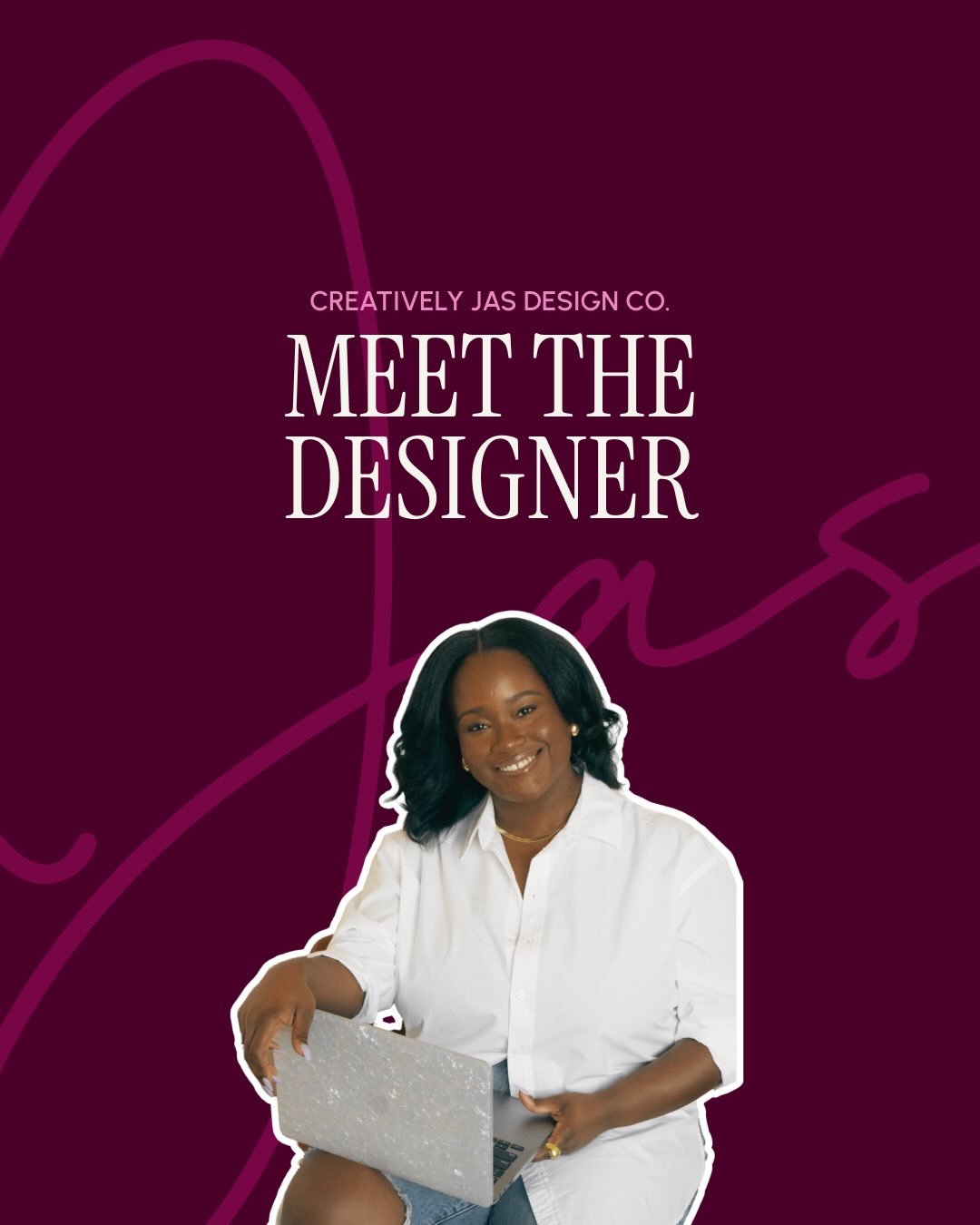 Hi, I&rsquo;m Jasmine, the designer behind Creatively Jas.

I&rsquo;m a multidisciplinary brand and web designer with a UX background, and I&rsquo;ve been doing this work since 2014. What started as creating flyers and branded materials while wearing