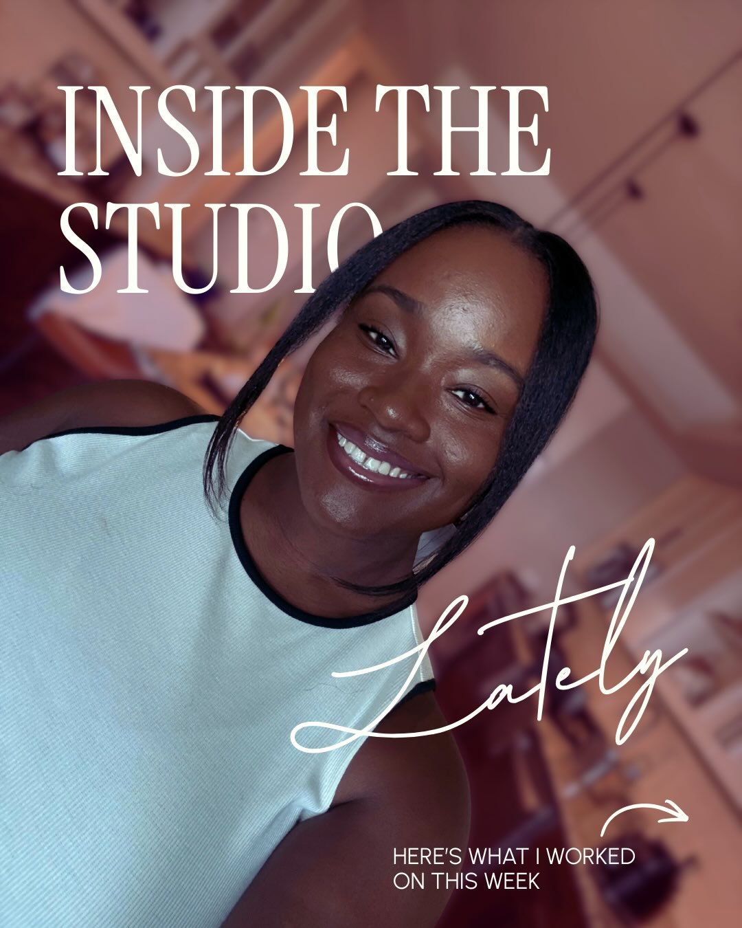 Inside the studio, lately.

First week of 2026 and the studio is already moving.

This week was all about setting the tone for the year ahead. I spent time expanding my design services, updating pricing, refreshing parts of my website, adding new wor