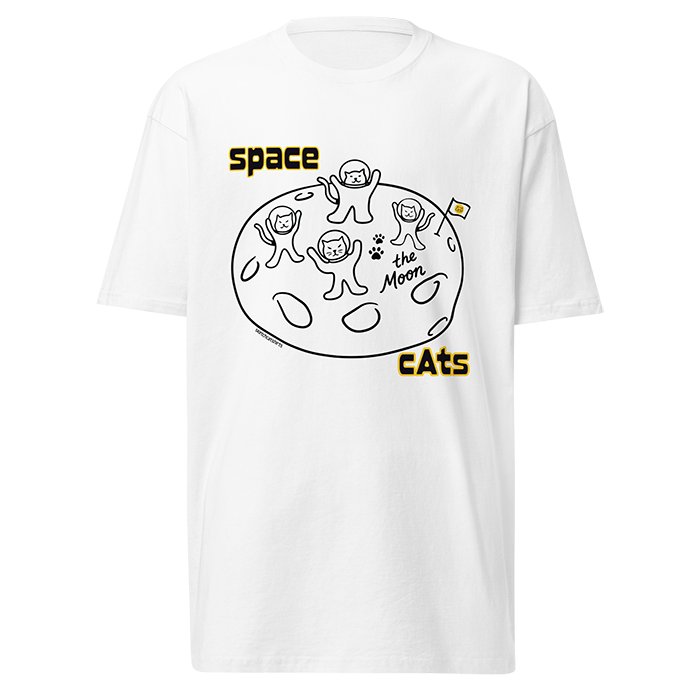 space cats white
