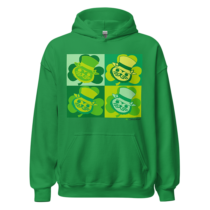 Pop art lucky cat sweatshirt