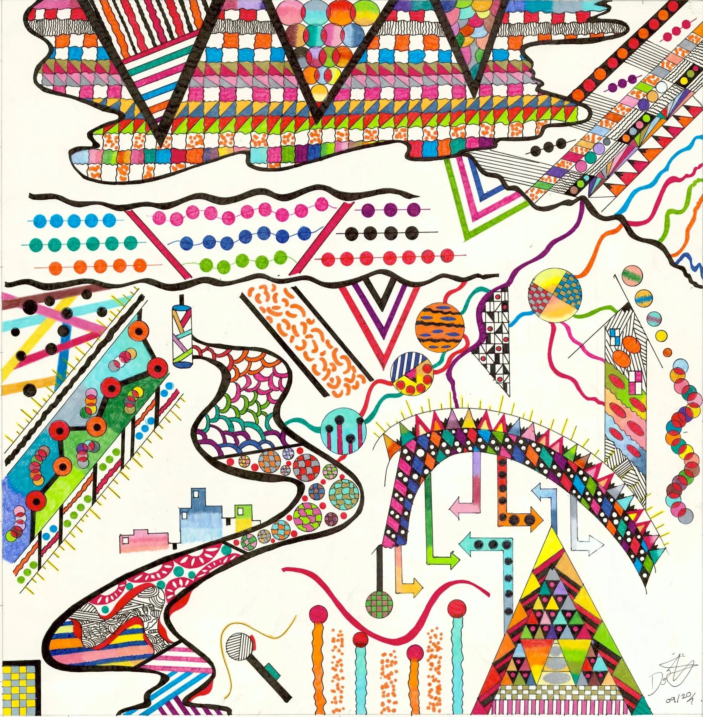 Title: All Paths lead to the Sky / Year: 2020