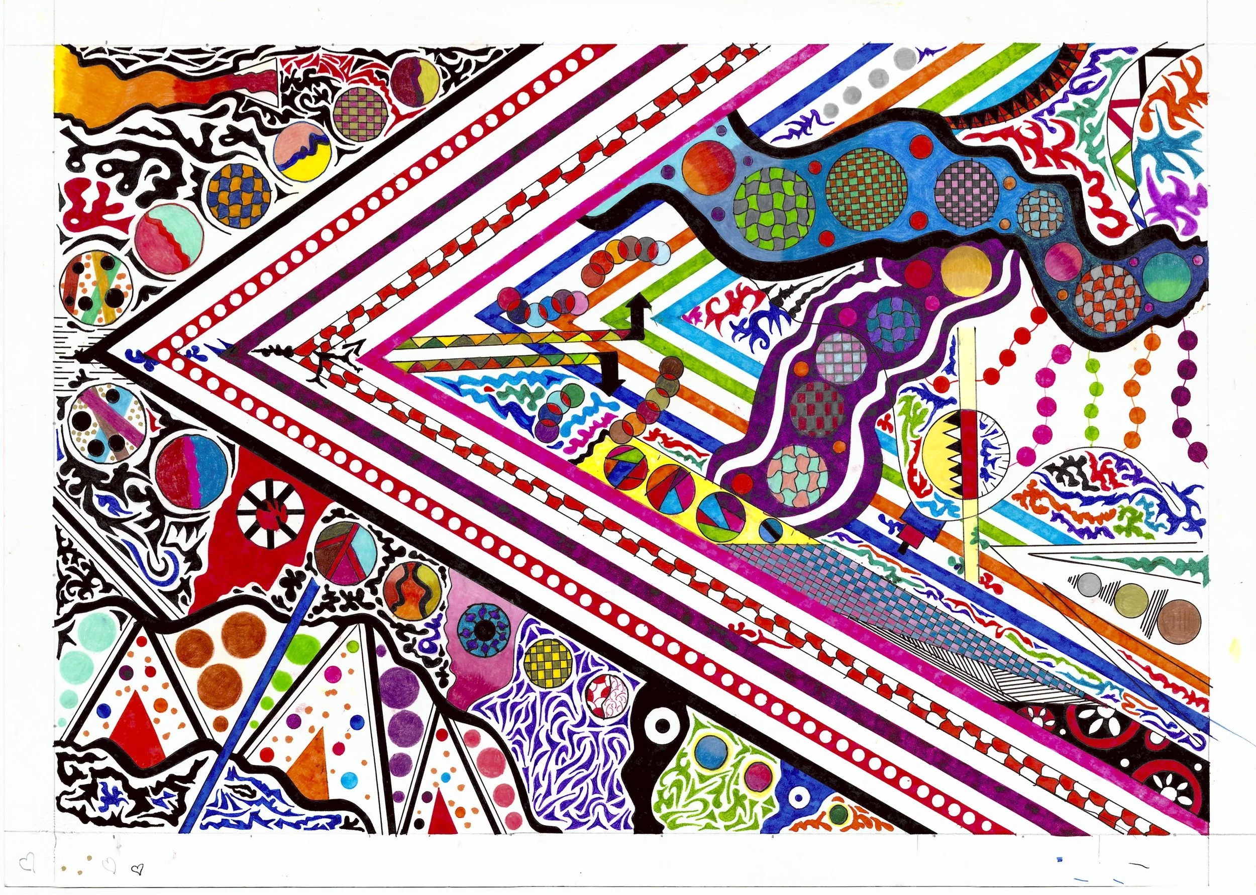 Title: A Dangerous Night / Dimensions: 50cm x 35cm / Year: 2021