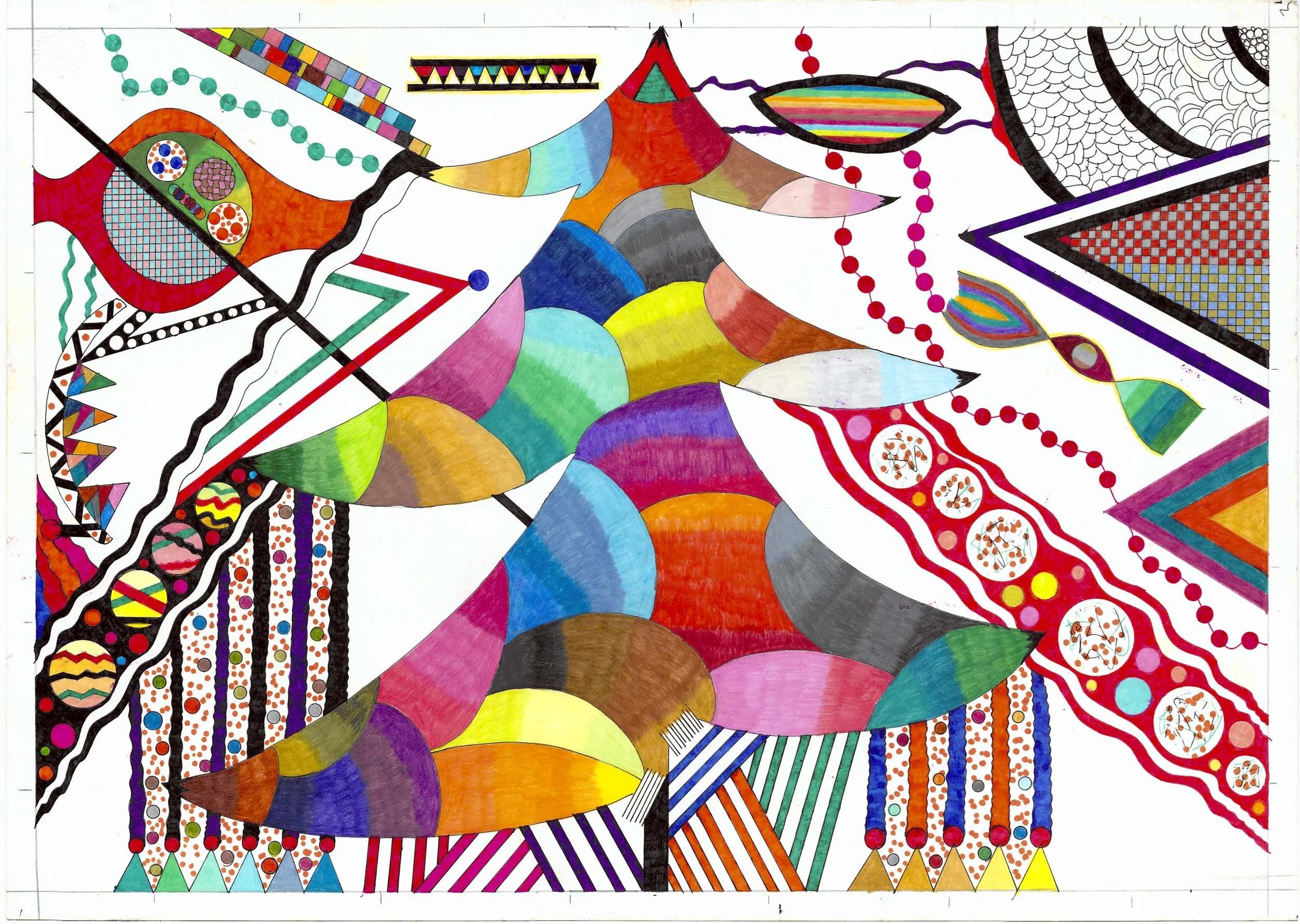 Title: The Christmas Tree / Dimensions: 50cm x 35cm / Year: 2020