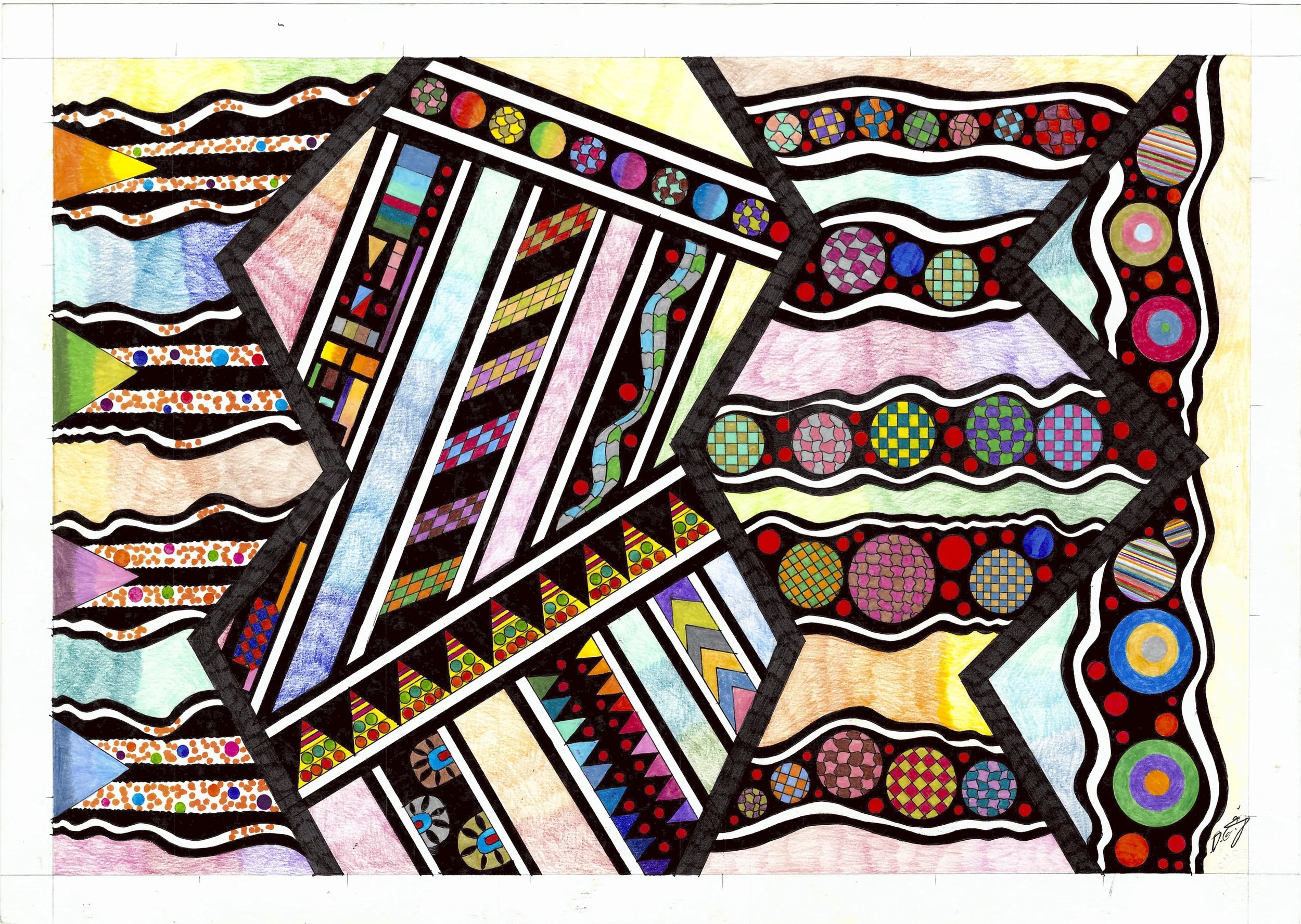 Title: Do You Feel My Love? / Dimensions: 50cm x 35cm / Year: 2023