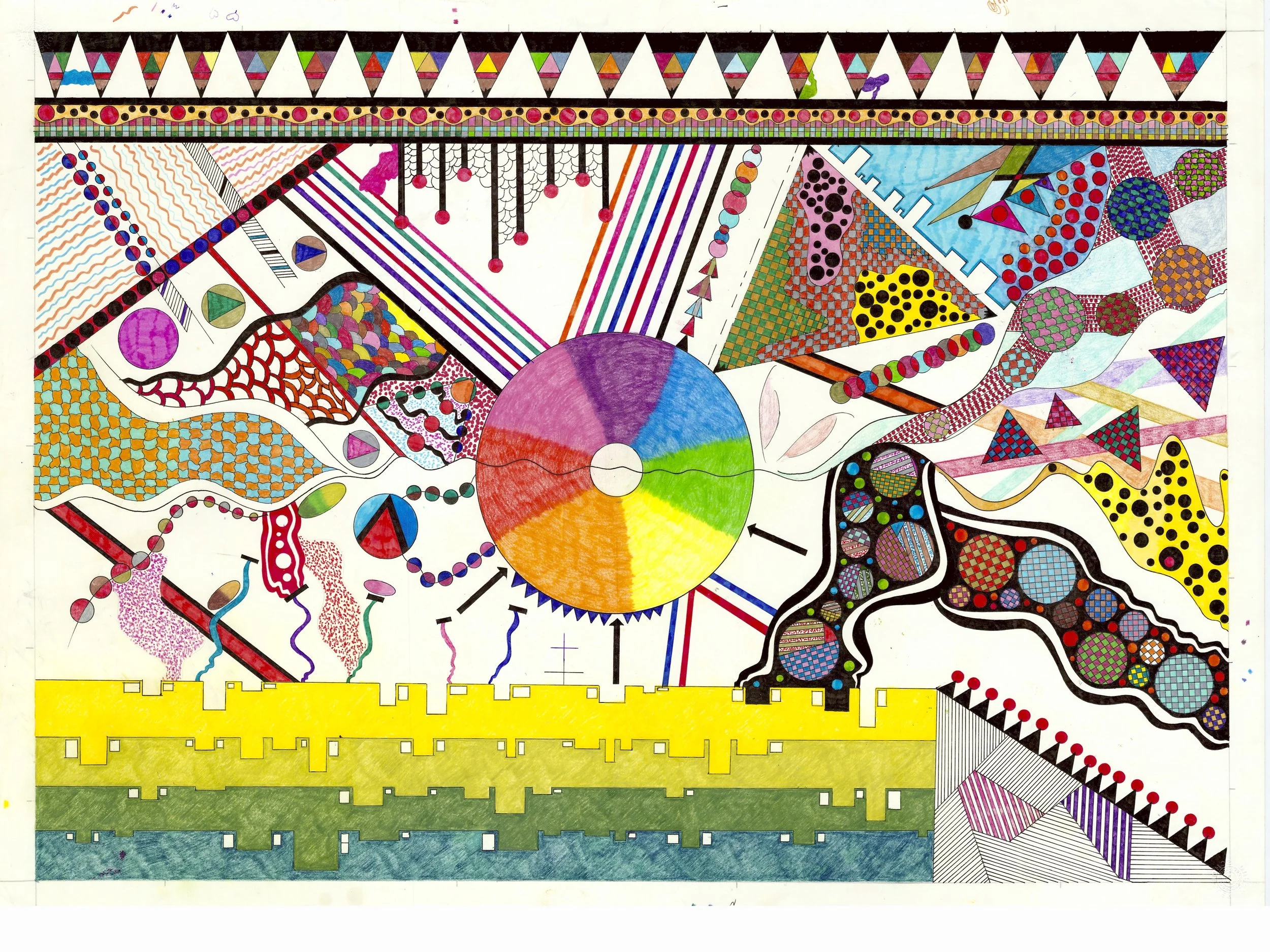 Title: Find the Way Out / Dimensions: 70cm x 50cm / Year: 2023
