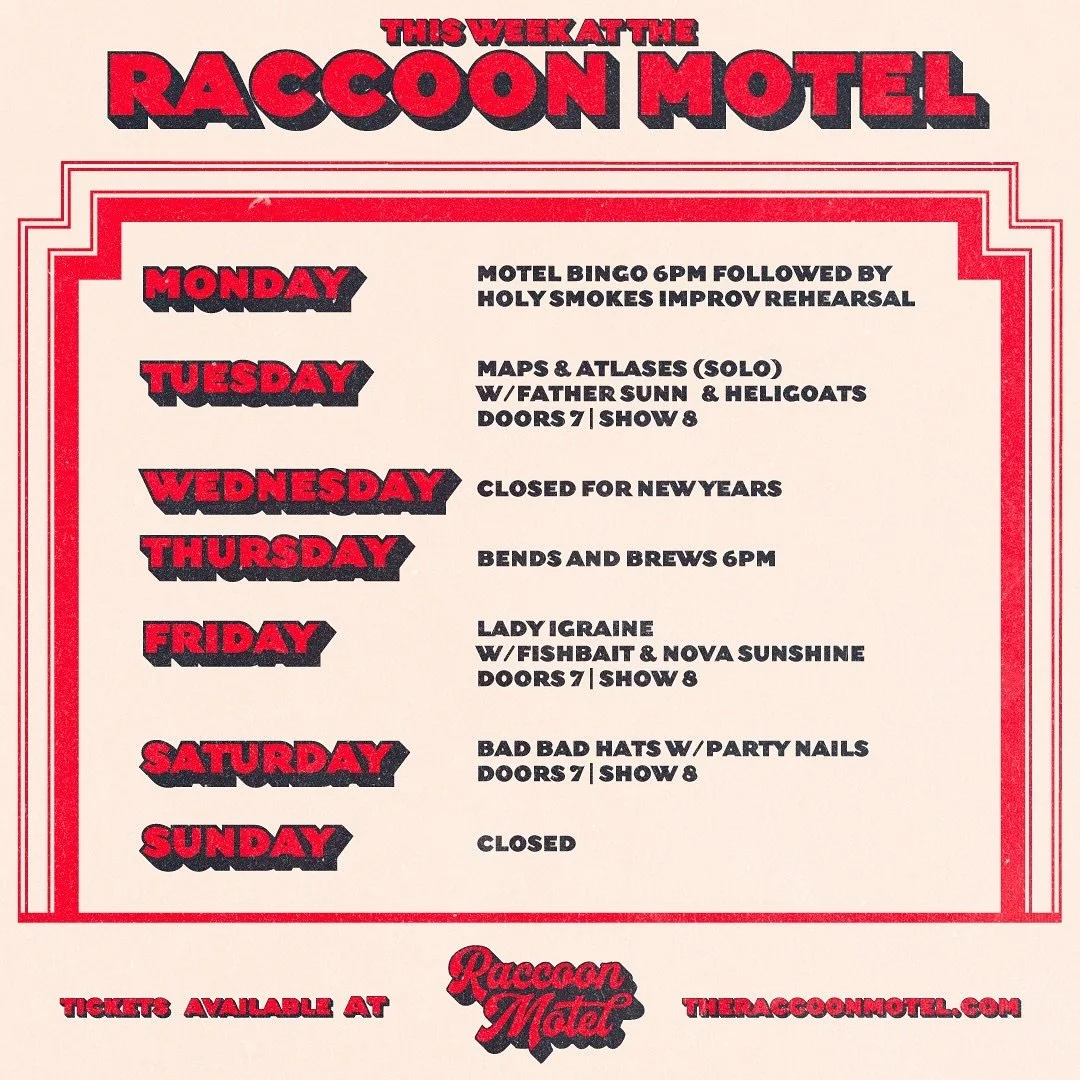 New year. New @raccoonmotel templates.