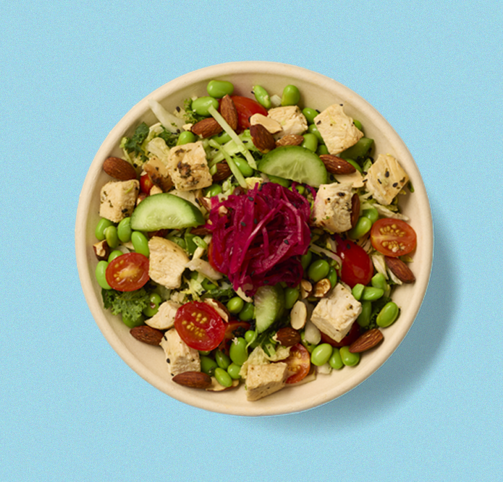 Sesame Ginger Chicken bowl