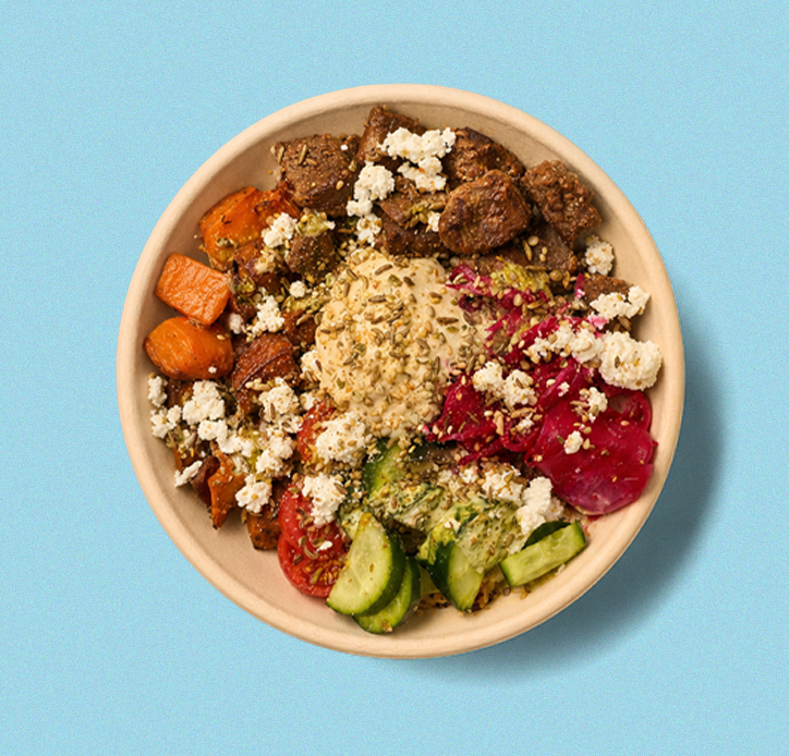 Mediterranean Beef bowl