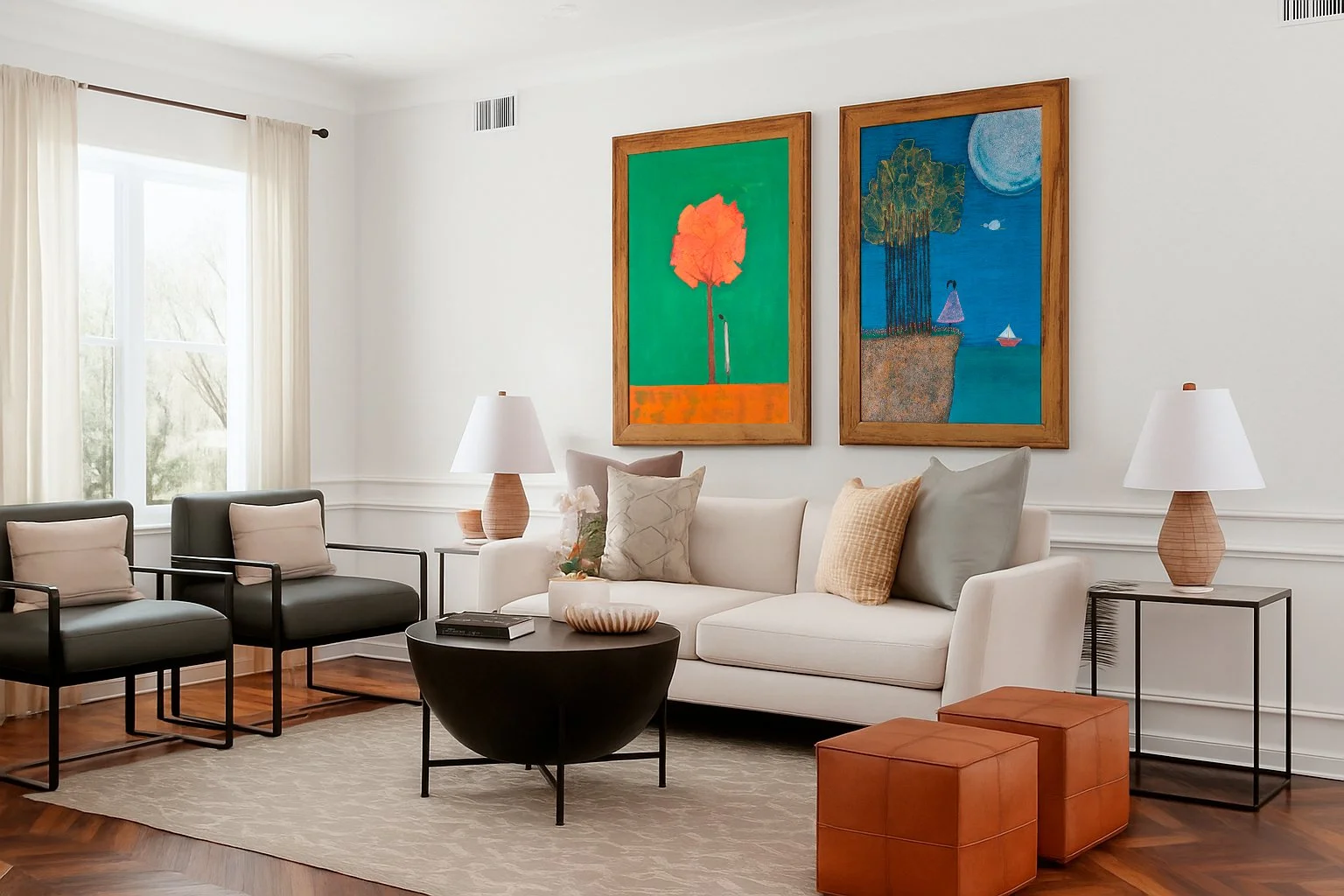 el arbol #boho naive art design