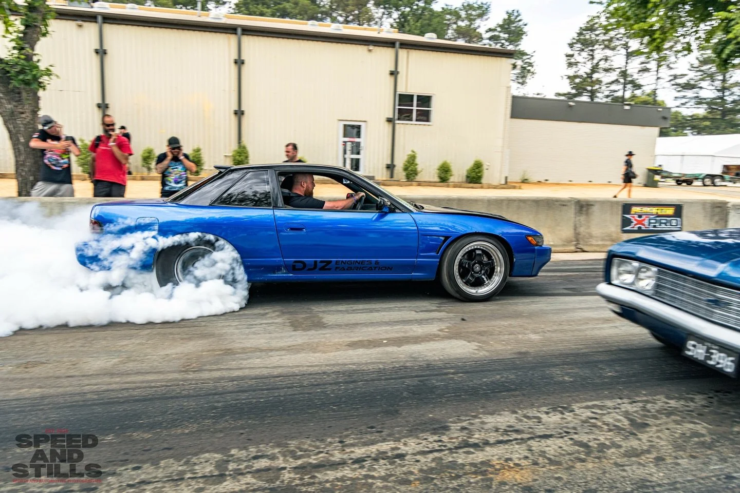 Sunday funday for the last day of @streetmachinemag @summernats! Have had a @blahst.co of a time and will be going home smelling like methanol and smoke!
.
.
.
#streetmachine #streetmachinemag #summernats #summernats38 #burnout #skid #turbo #supercha