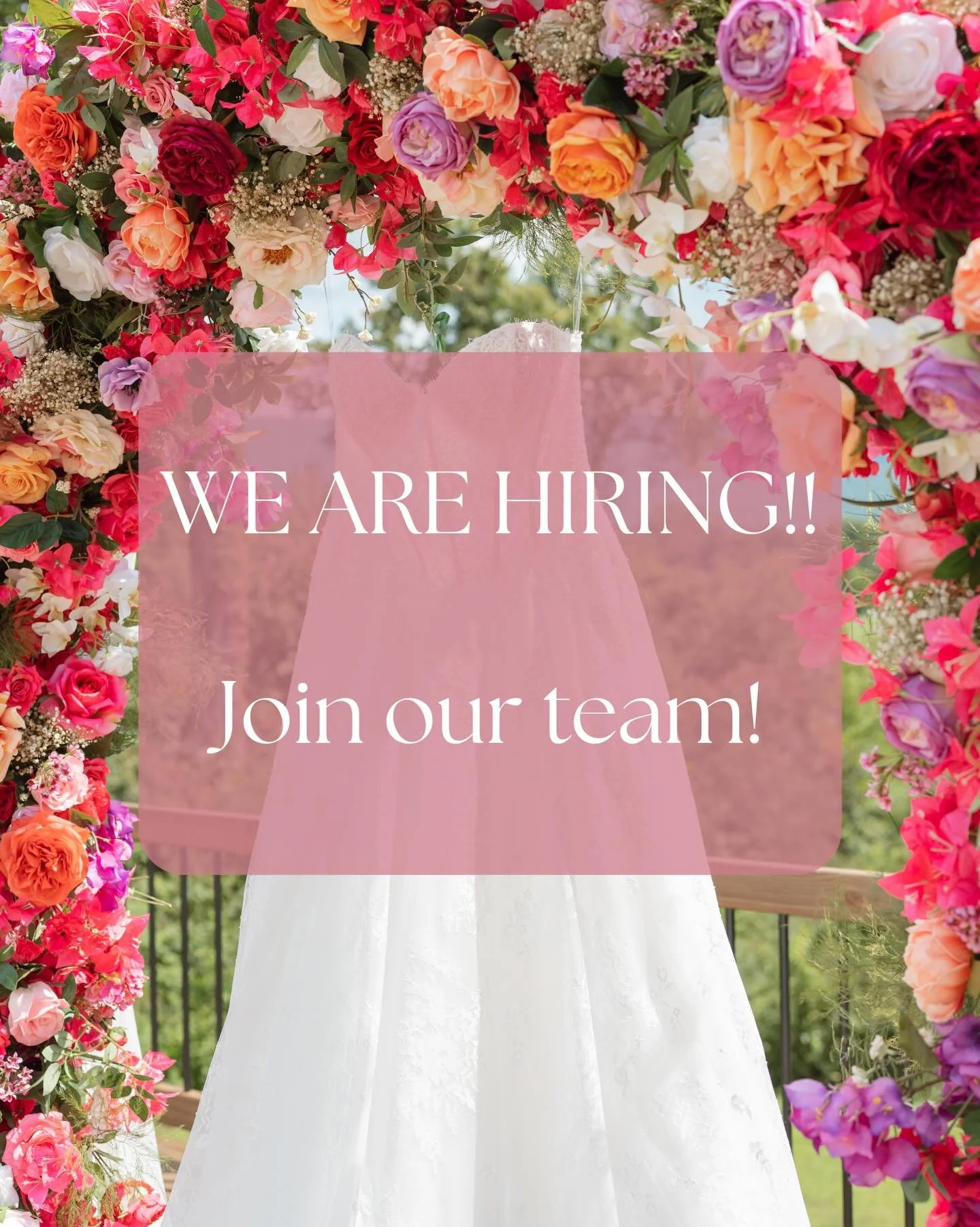 Join our 2026 season team!!

AnnMarie Planning &amp; Events is looking for dependable, motivated Event Assistants to join us for the 2026 wedding season beginning in April.

This is a part-time, event-based role ideal for someone who loves weddings, 