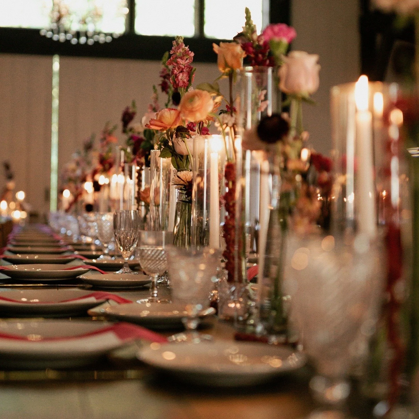 Do you ever wonder why we love wedding planning? We make every detail intentional. Unpacking every candle, filling every vase with water, and placing each piece with care until the vision comes to life. And then we get to step back and listen&hellip;