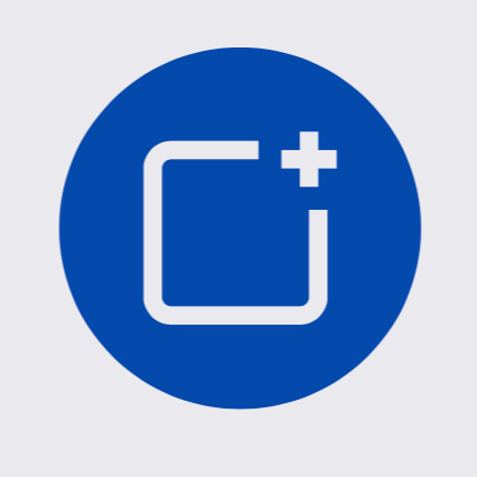 OnePlus logo in white on a blue circle background.
