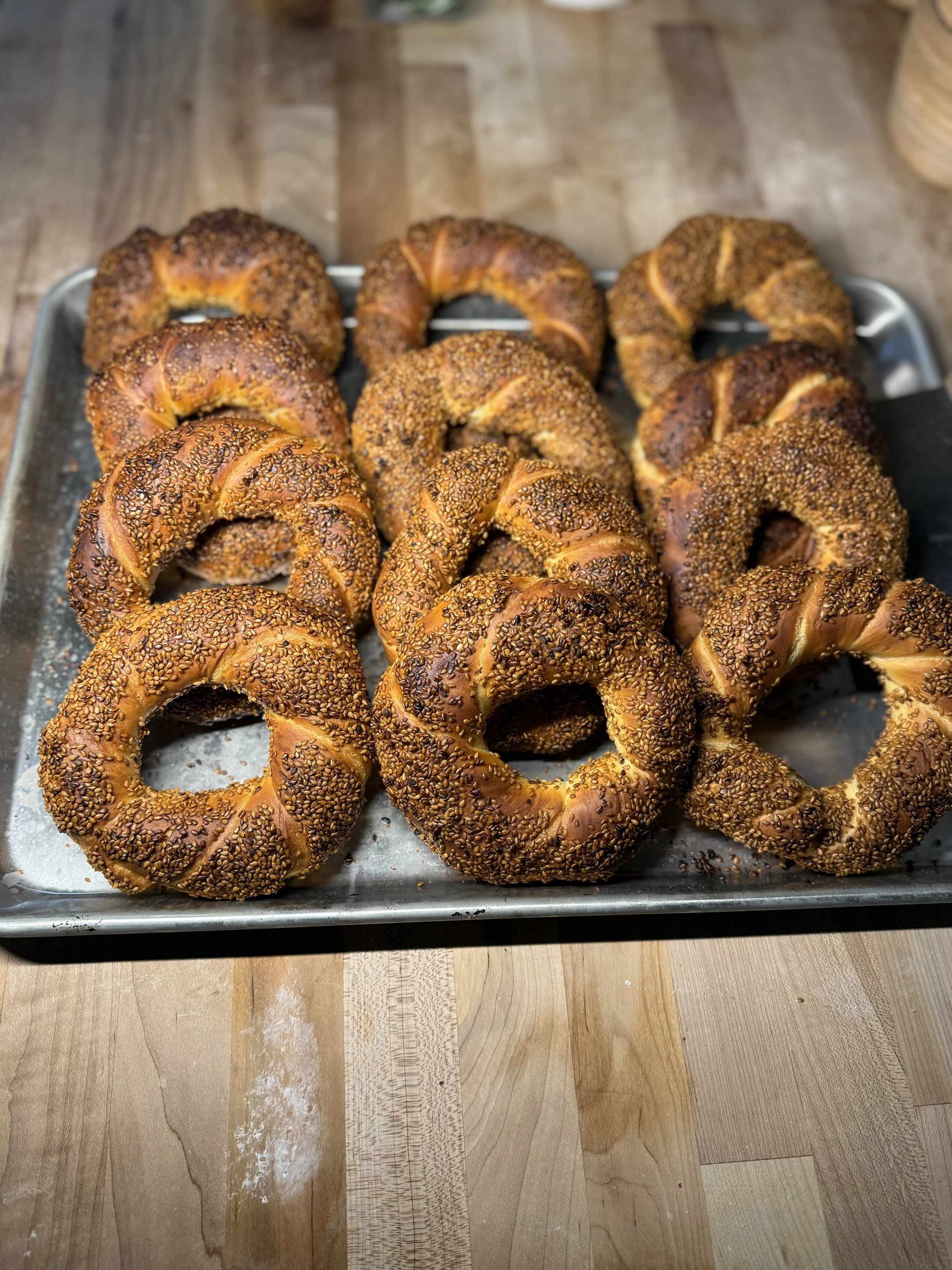 Turkish "Bakery" Simit (4pack)