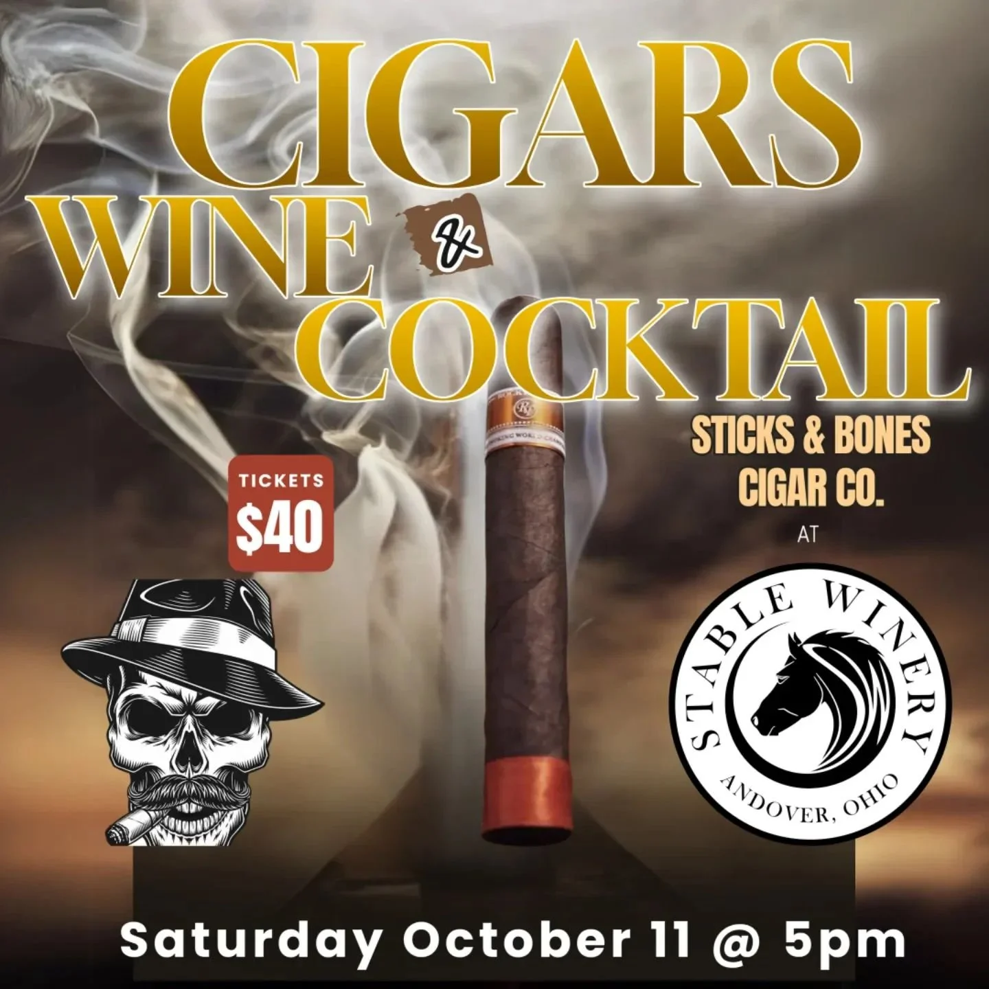 Cigar, Wine, & Cocktail Event
