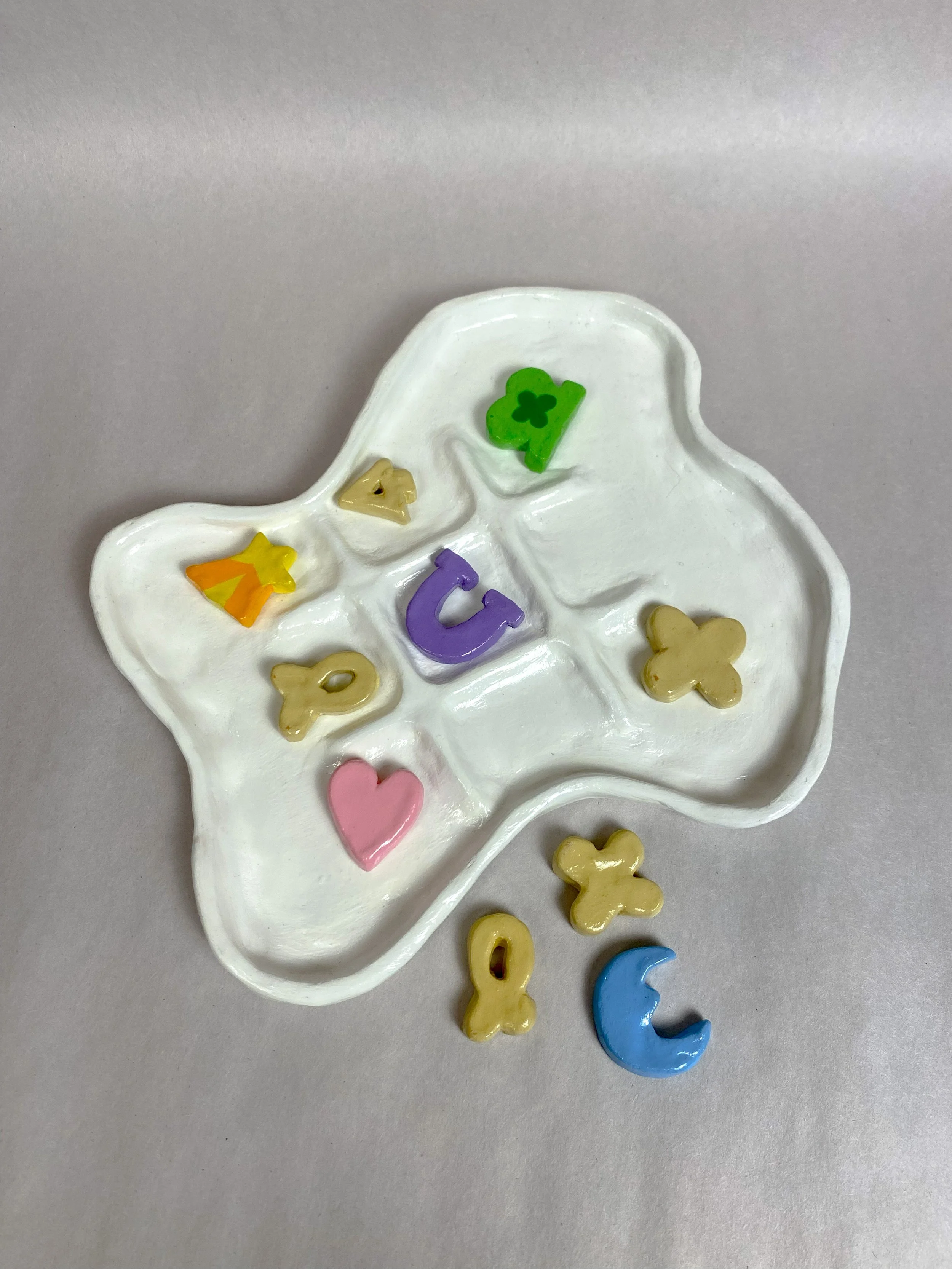 Lucky Charms Tic Tac Toe, 2024, 6x8x1"