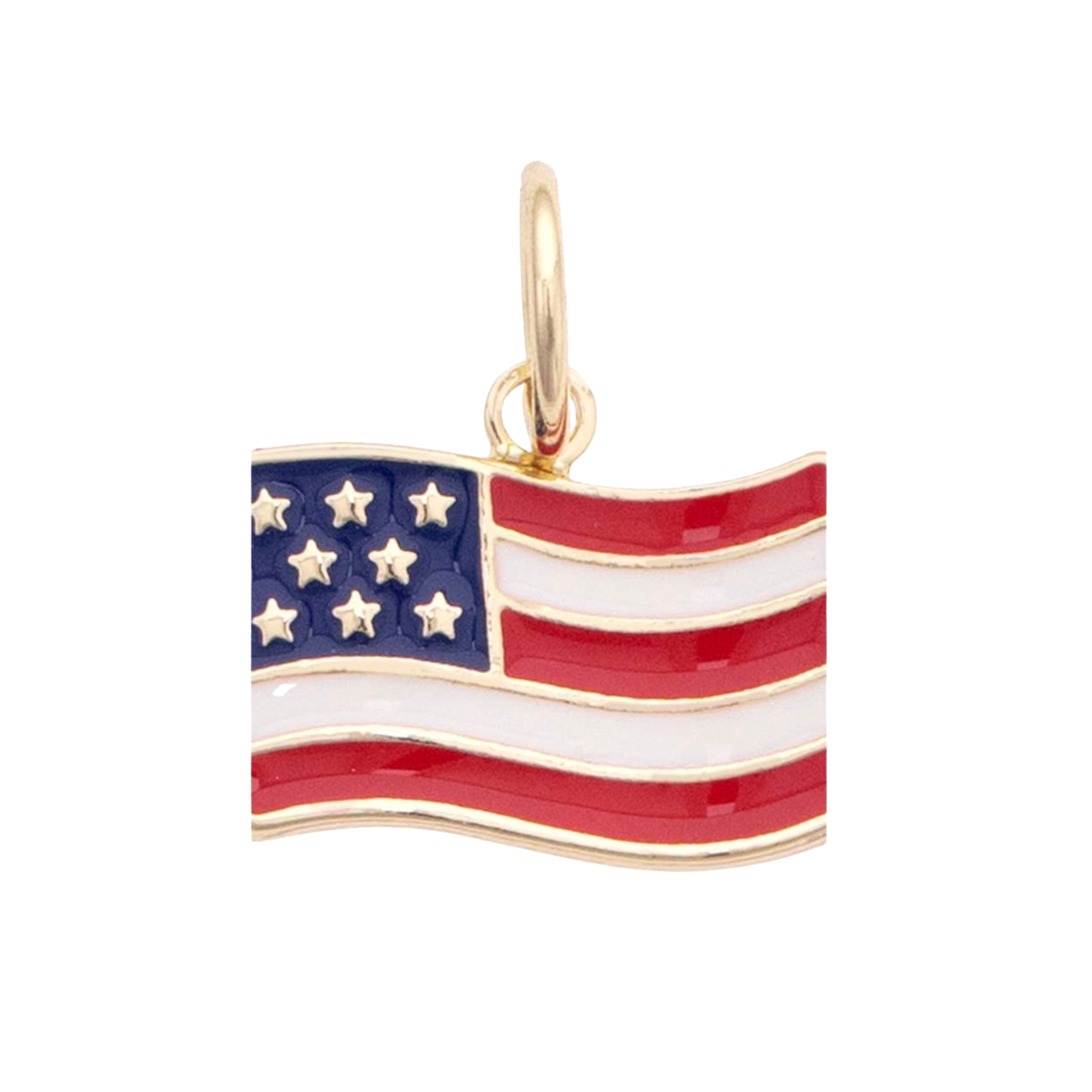 American Flag Charm