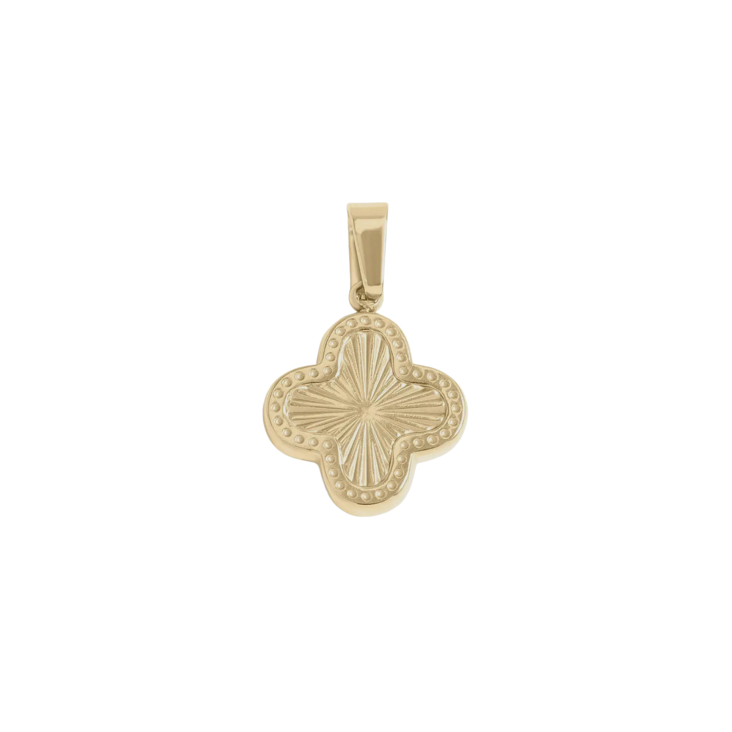 Gold Clover Charm
