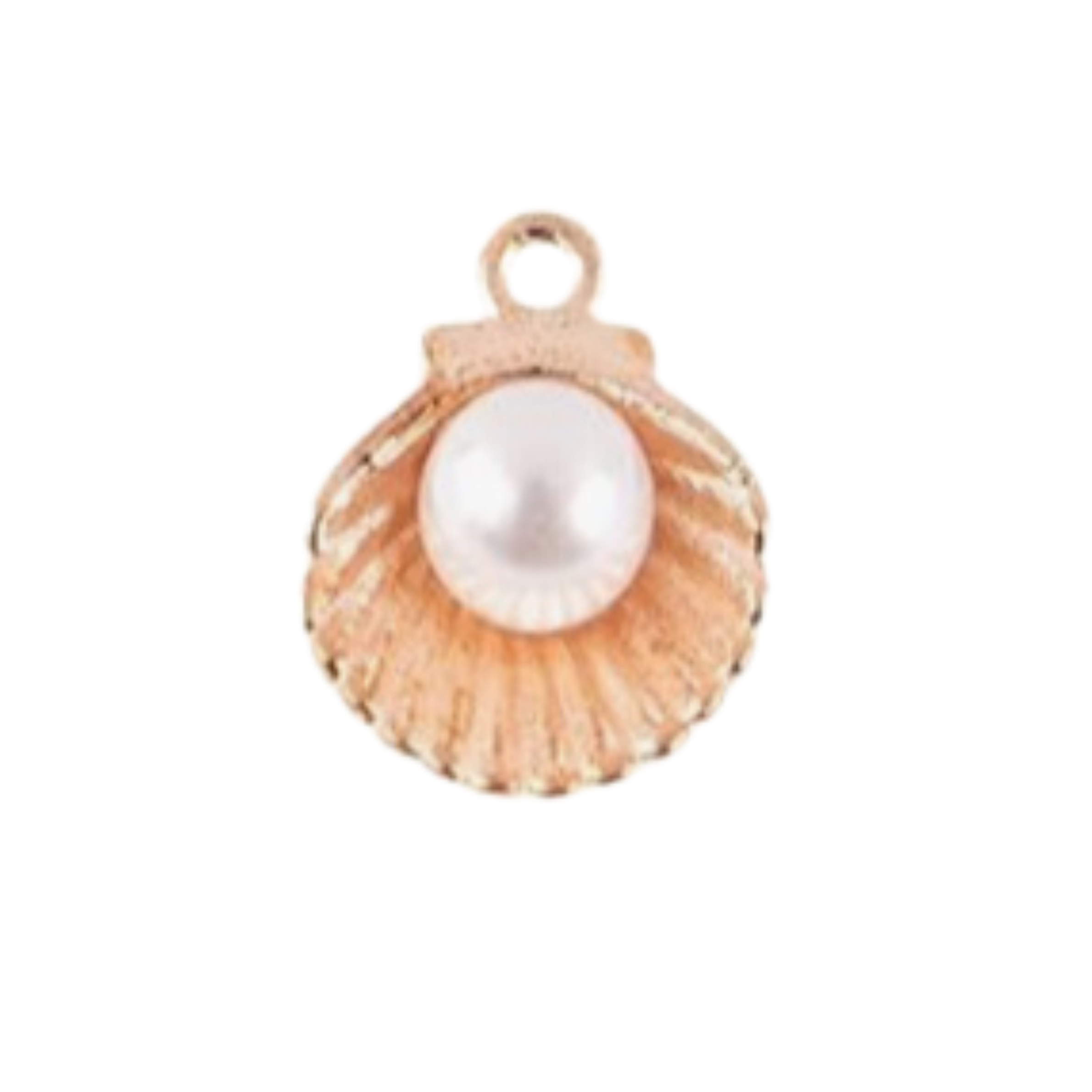 Gold Pearl Charm