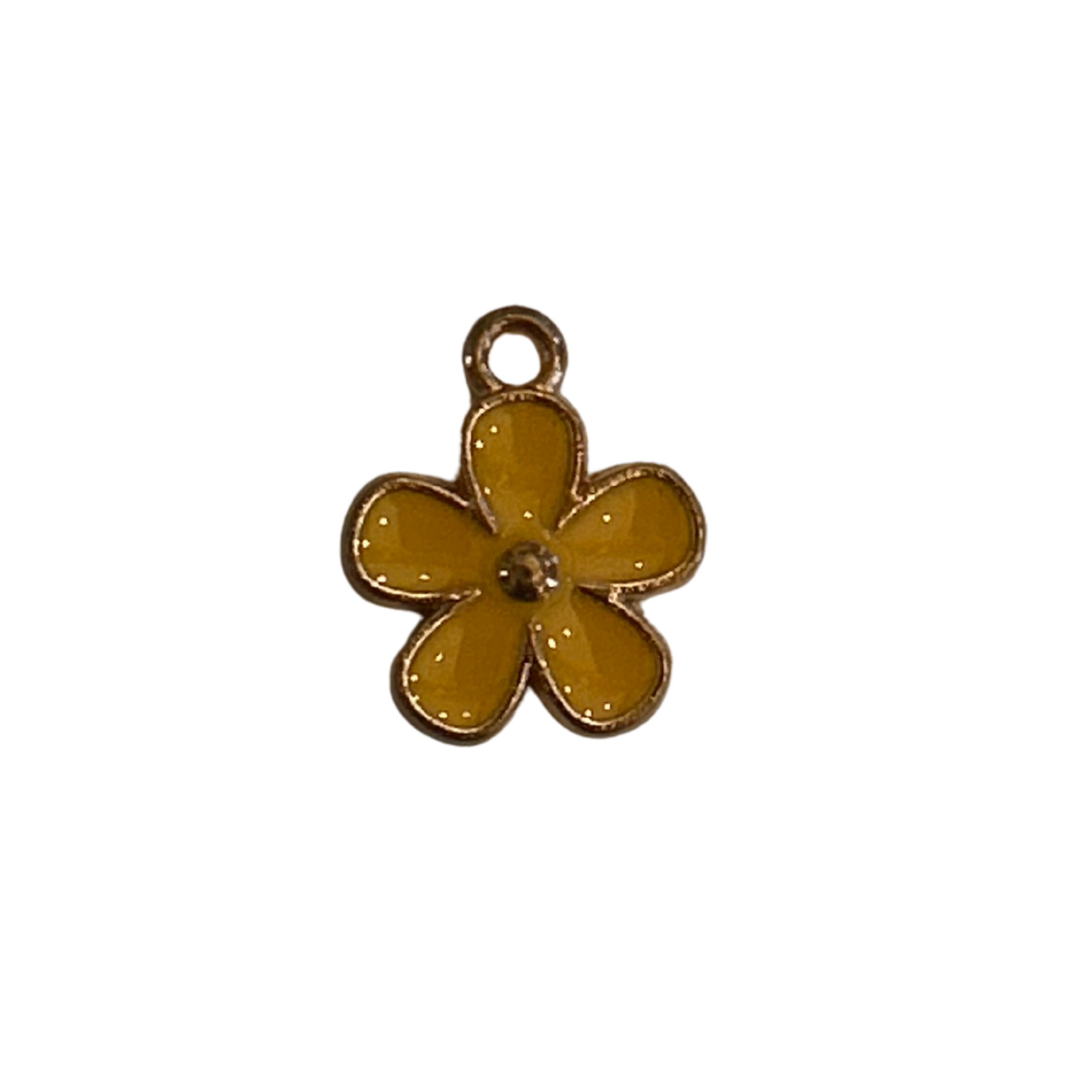 Yellow Flower Charm