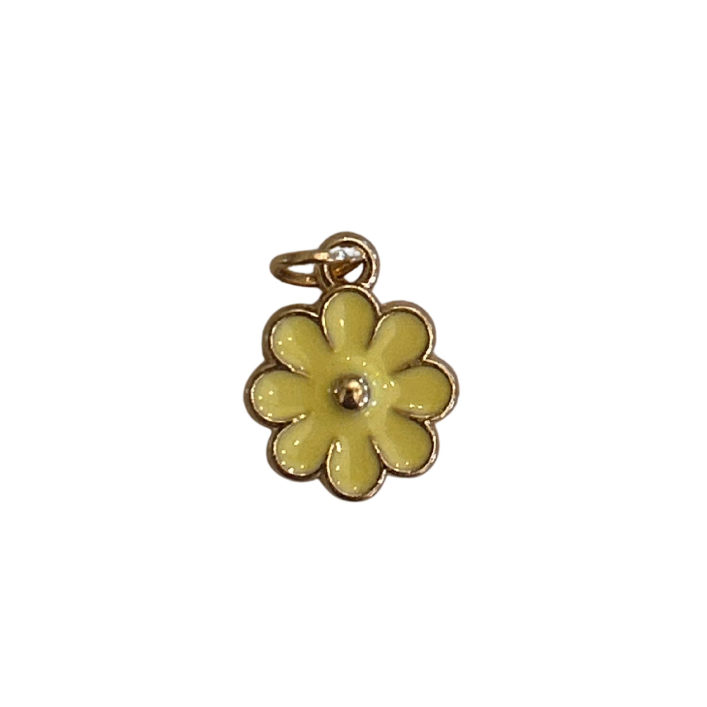 Yellow Flower Charm