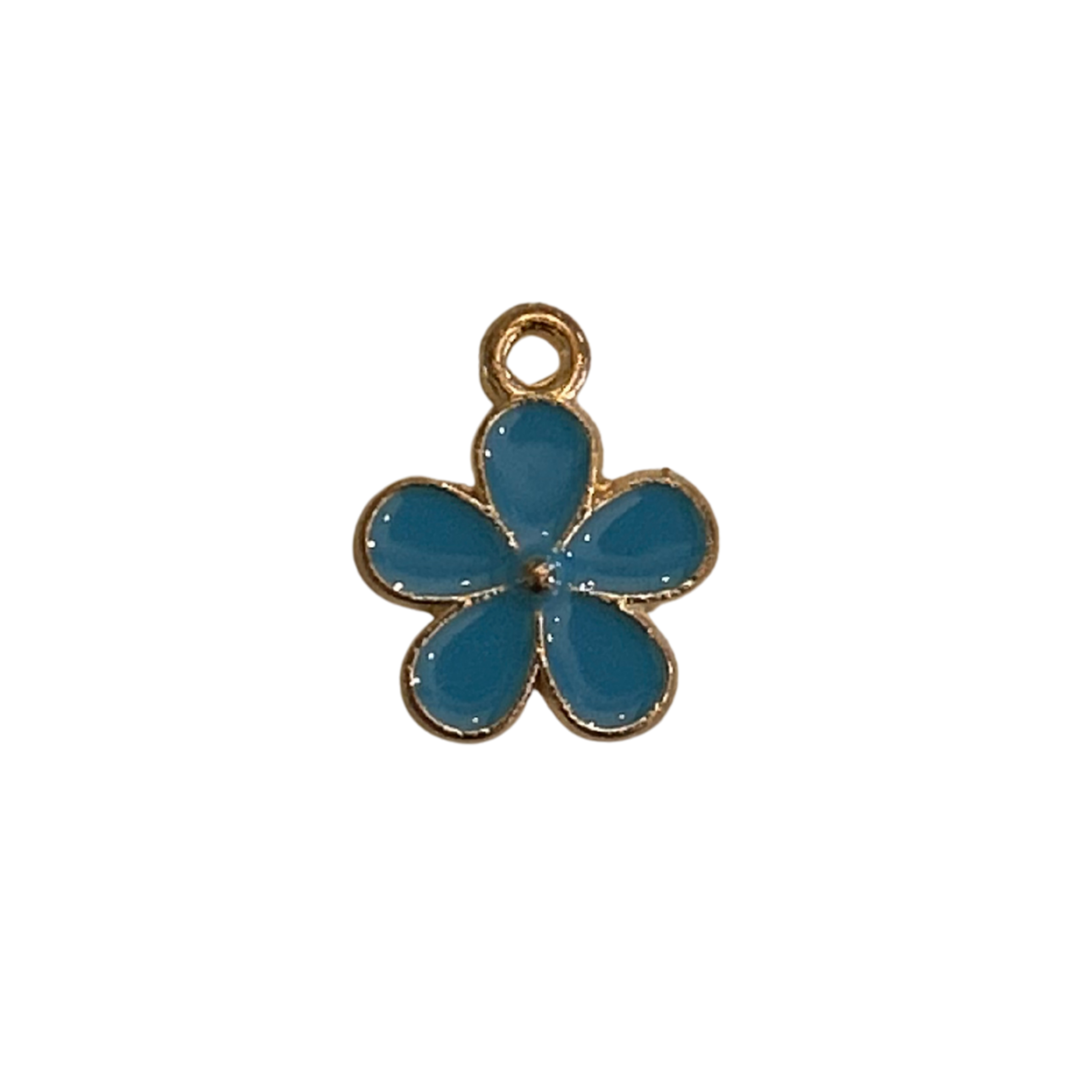 Blue Flower Charm