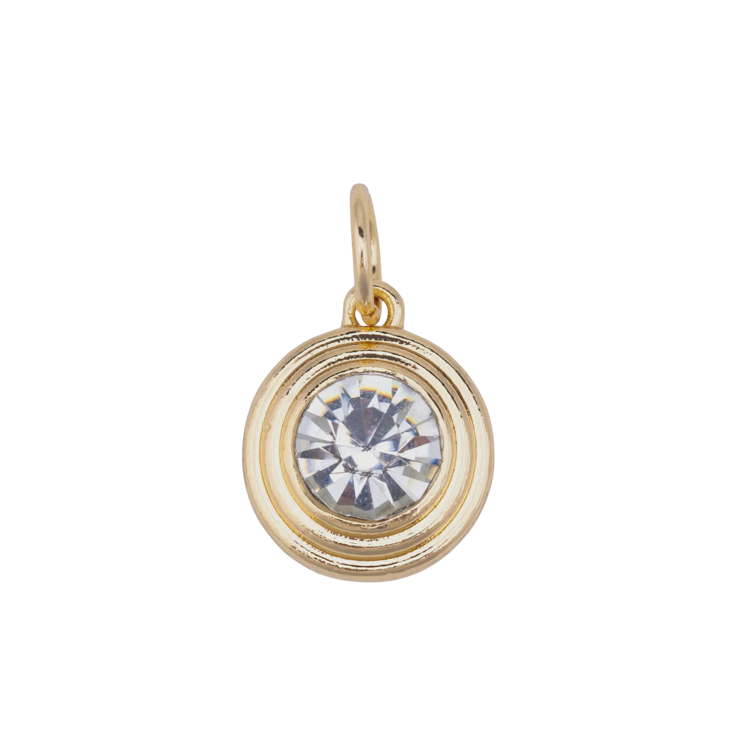 Gold Diamond Charm
