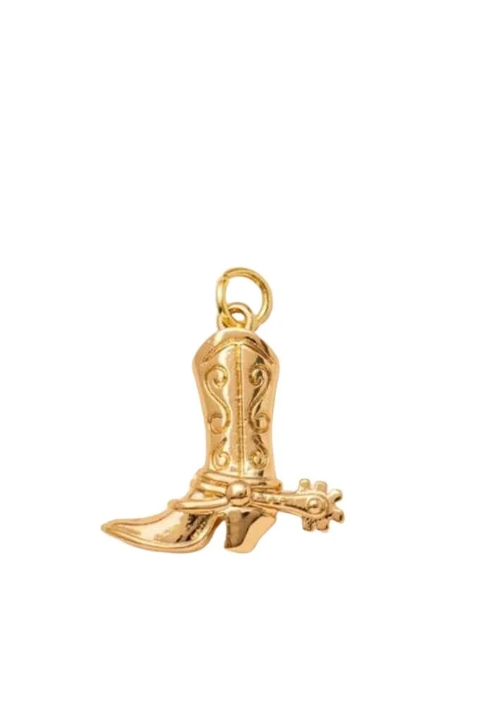 Gold Cowboy Boot
