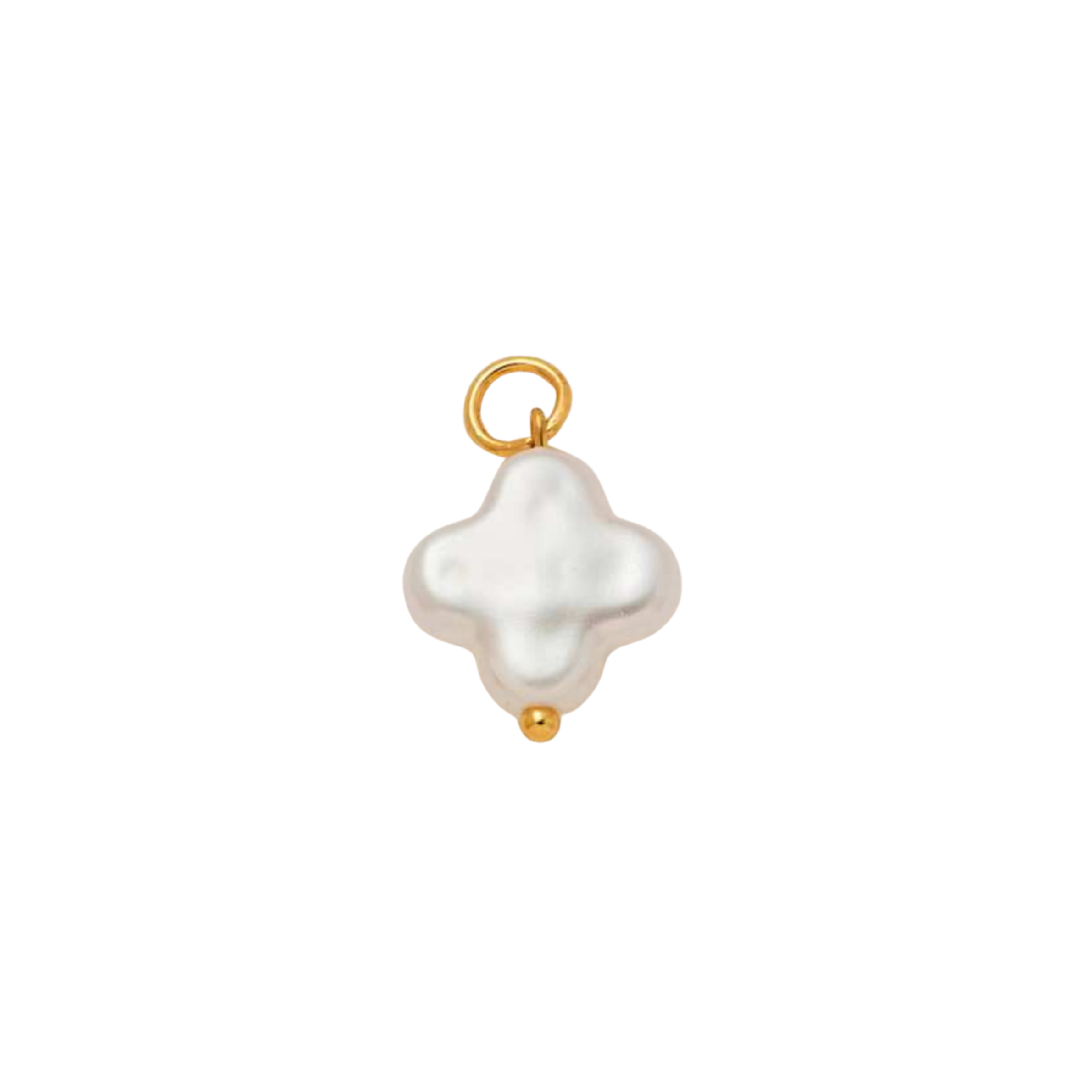 Pearl Clover Charm