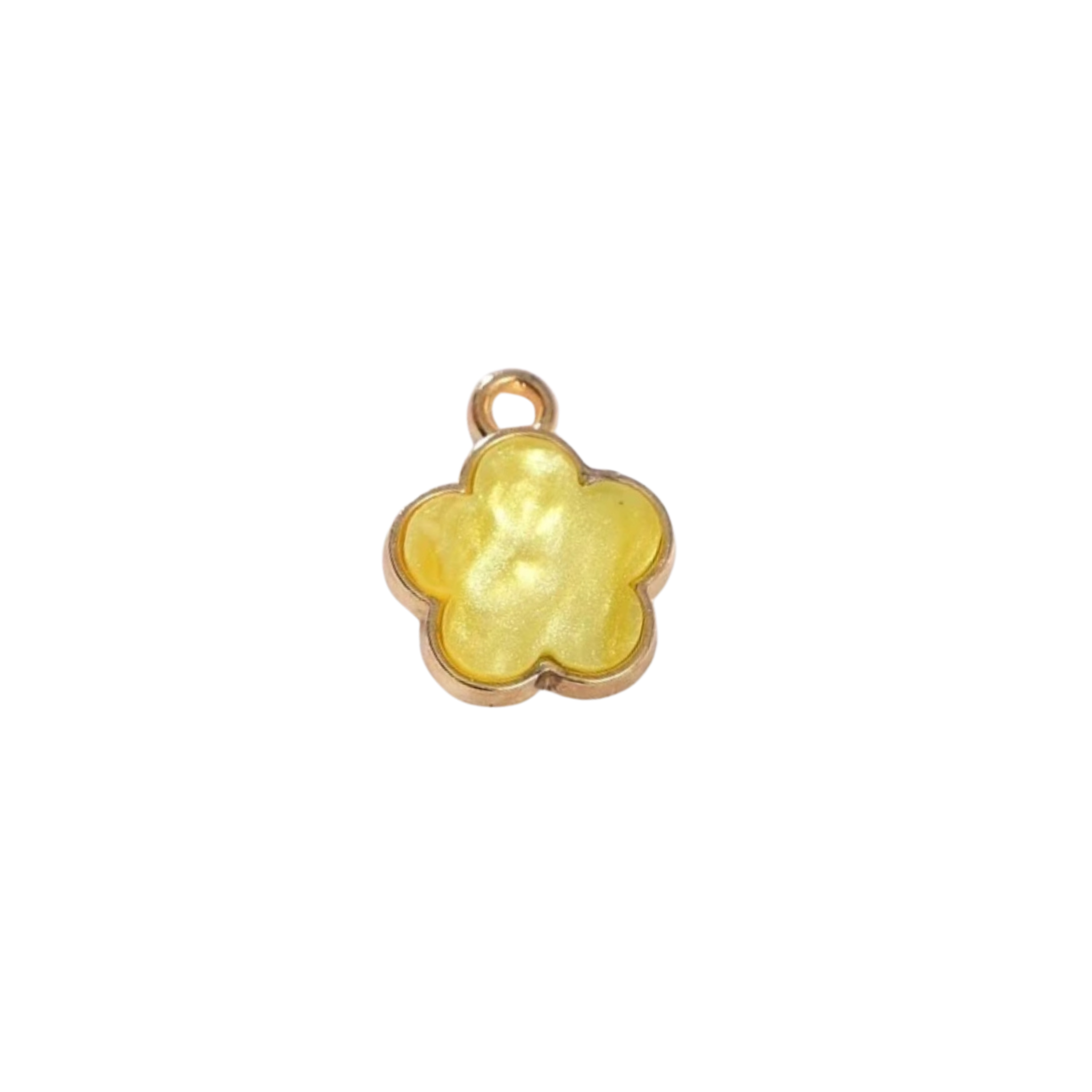 Yellow Clover Charm