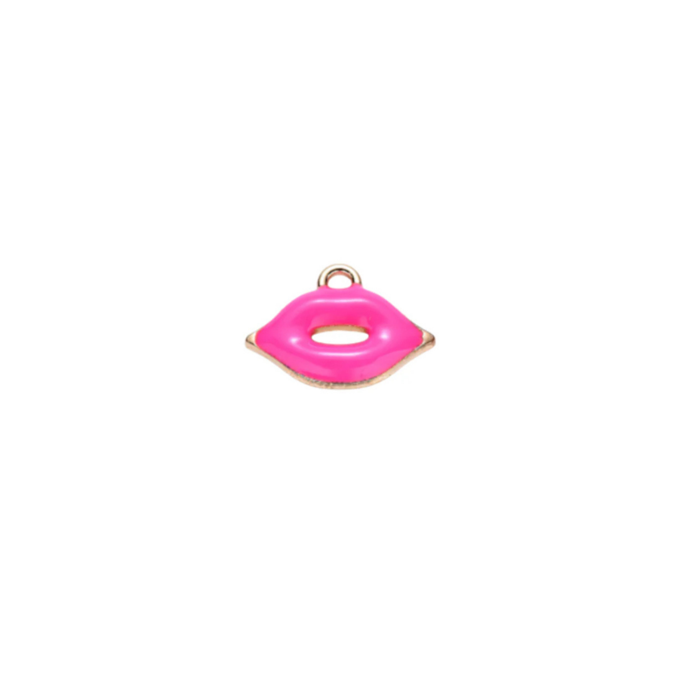 Pink Lip Charm