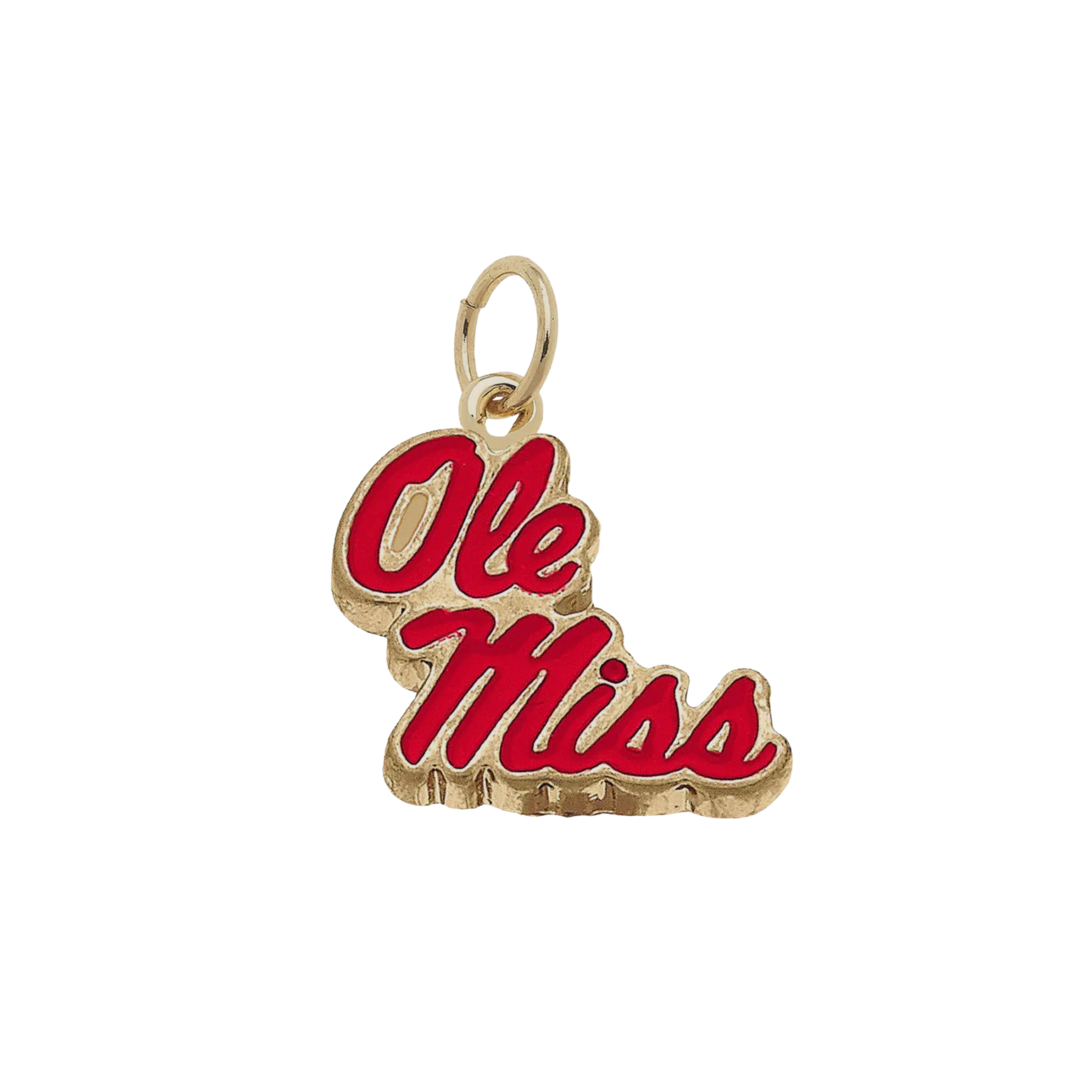 Ole Miss Rebels Enamel Logo Charm