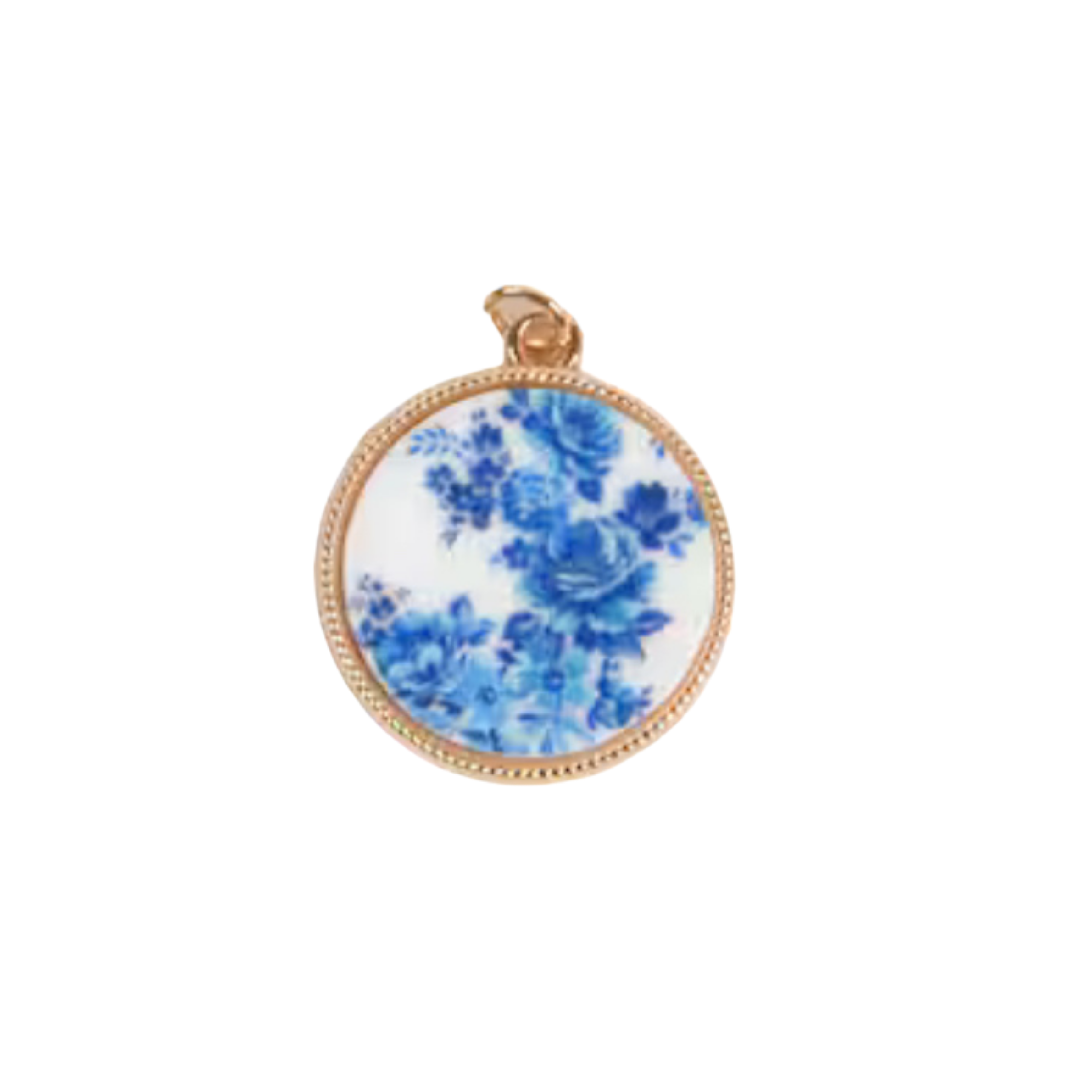 Floral Gold Charm