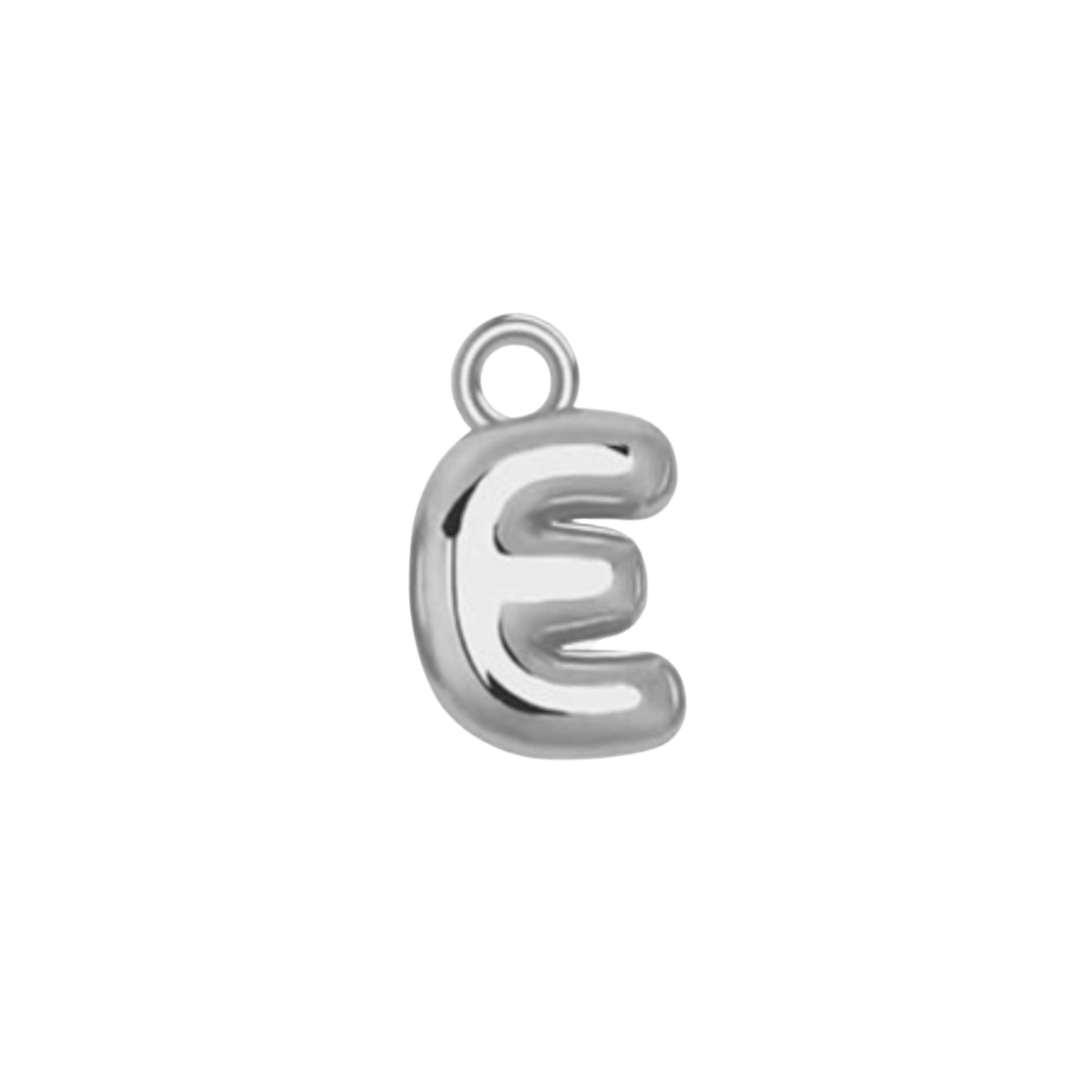 Silver Bubble Letter