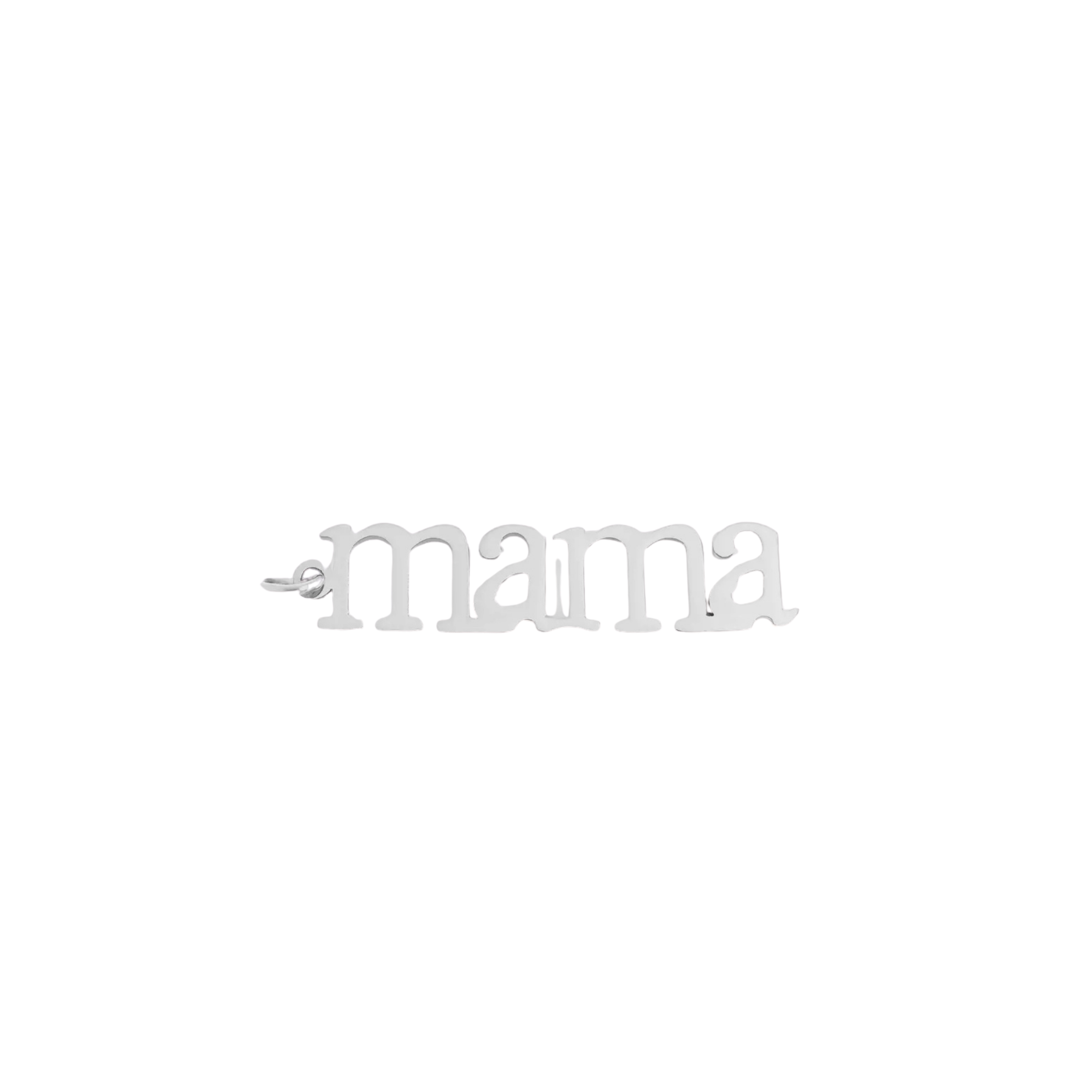 Silver Mama Charm