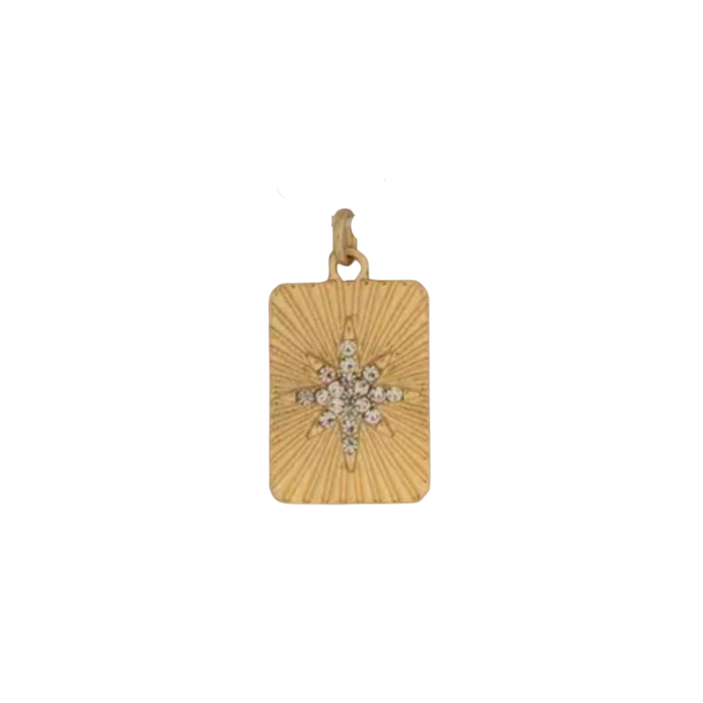 Gold Burst Pendant