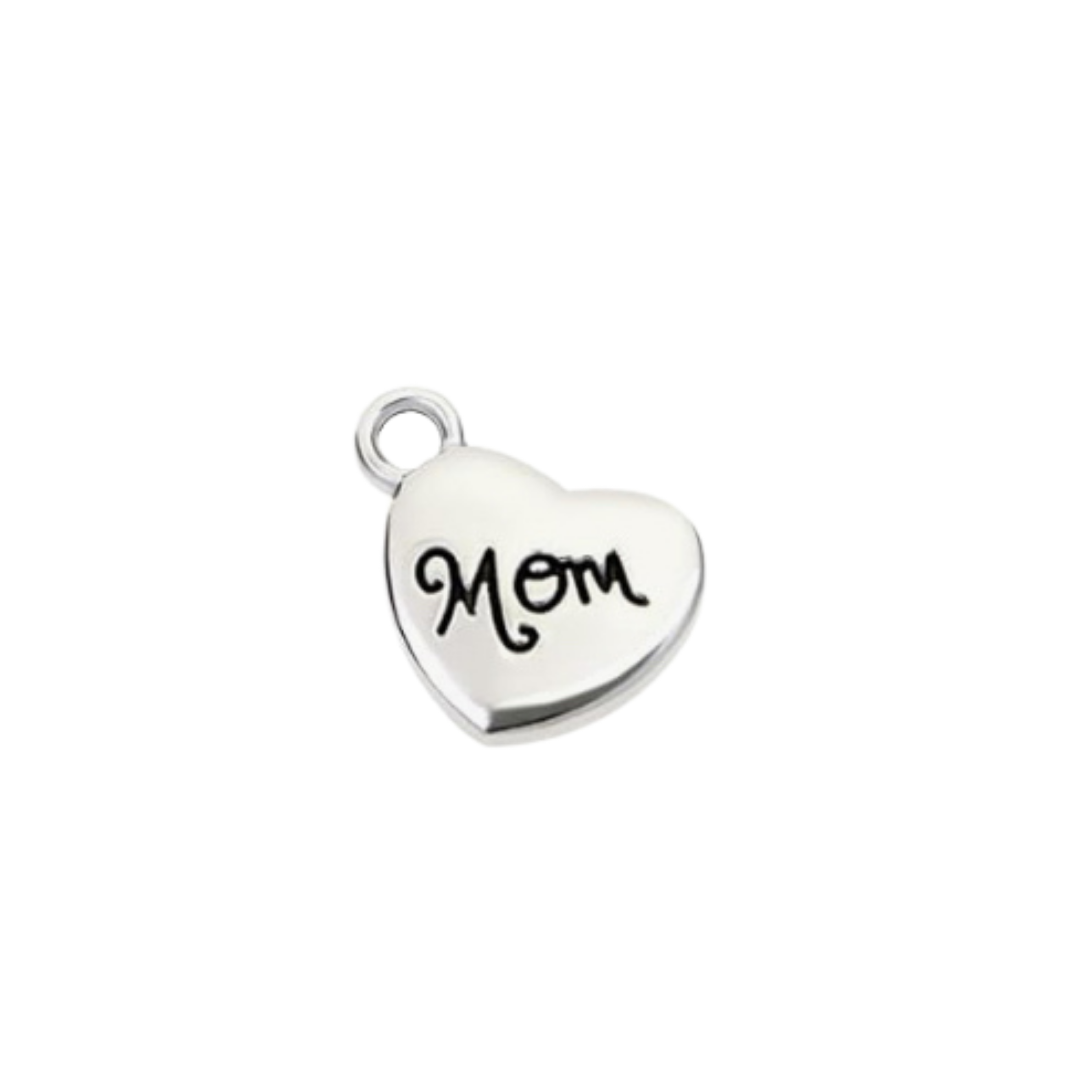 Silver Mom Charm
