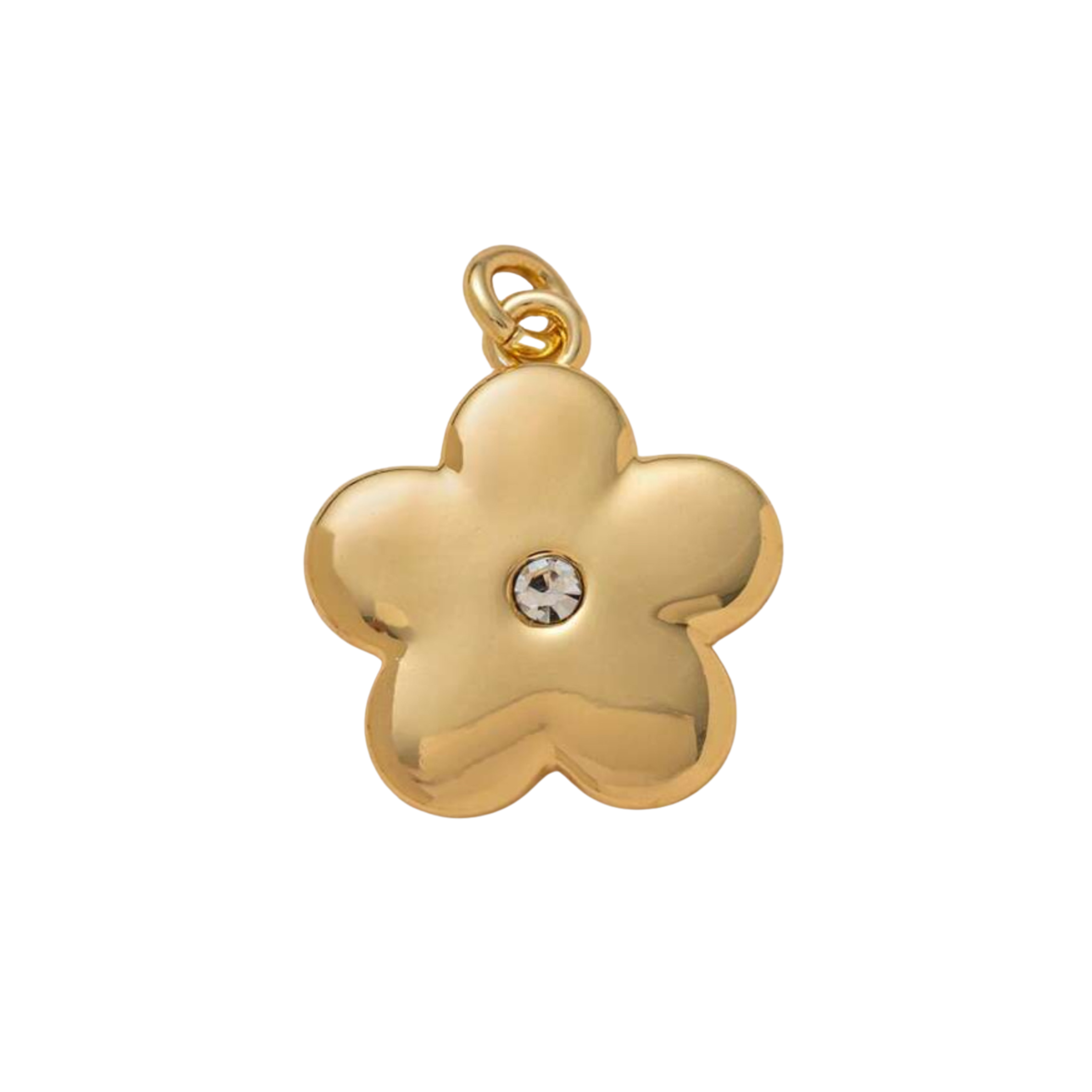 Gold Flower Charm