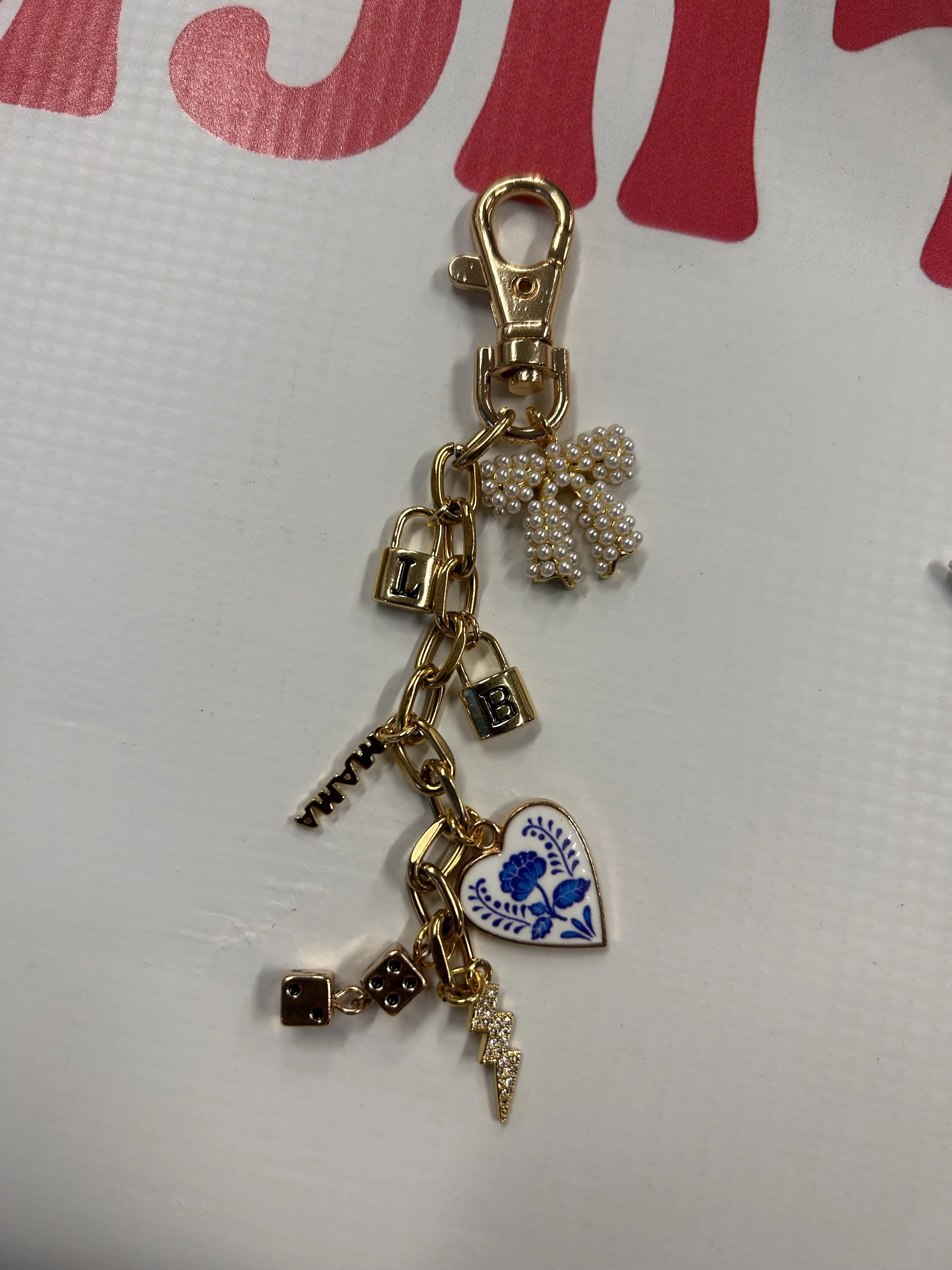 Gold Keychain