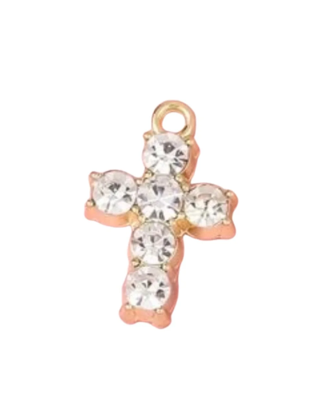 Gold Diamond Cross