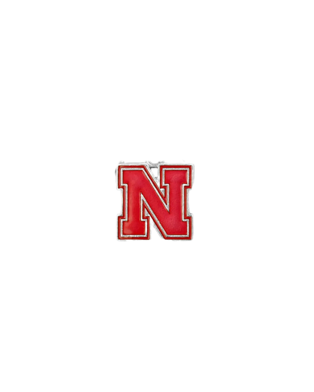 Red Silver Nebraska Charm