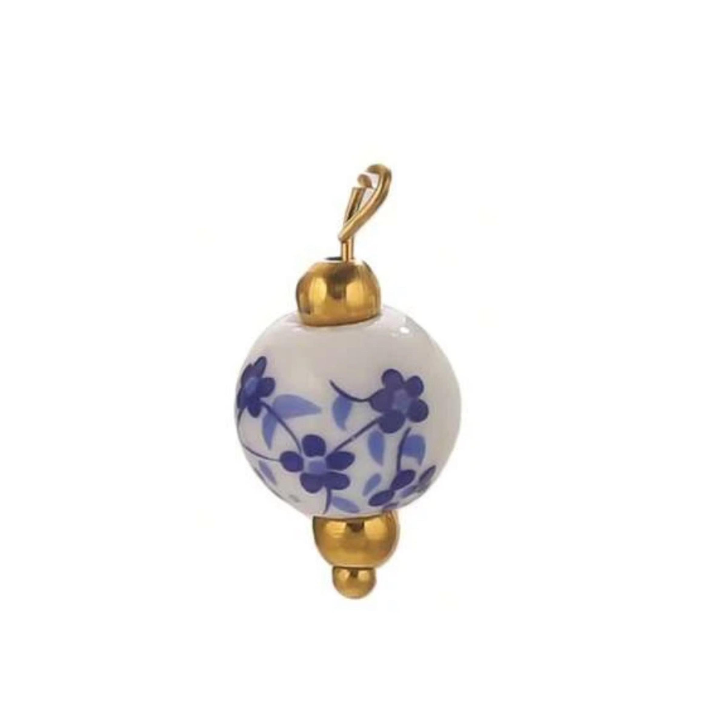 Blue and white charm